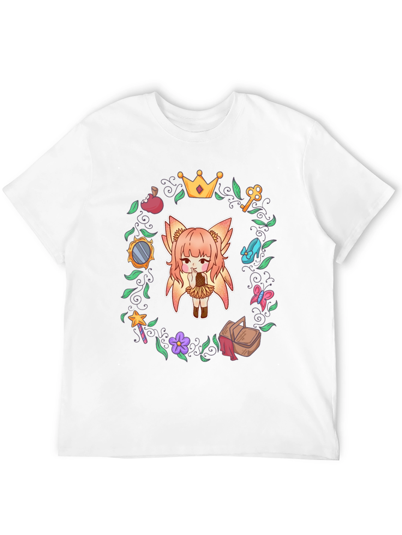 Anime Girl T-Shirt - Fairy Tale Theme