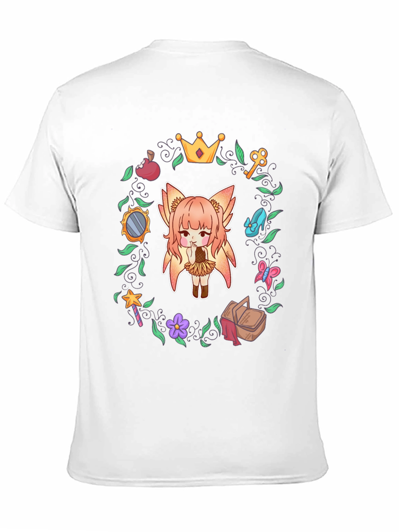 Anime Girl T-Shirt - Fairy Tale Theme