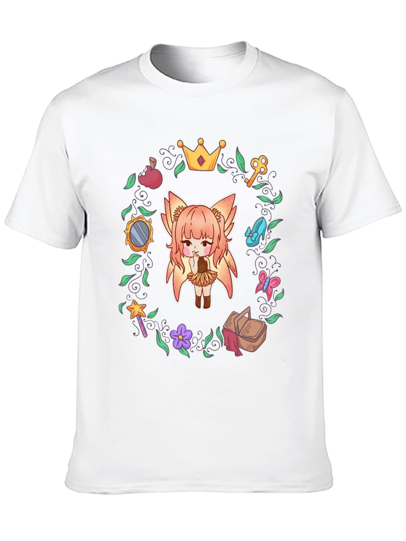 Anime Girl T-Shirt - Fairy Tale Theme