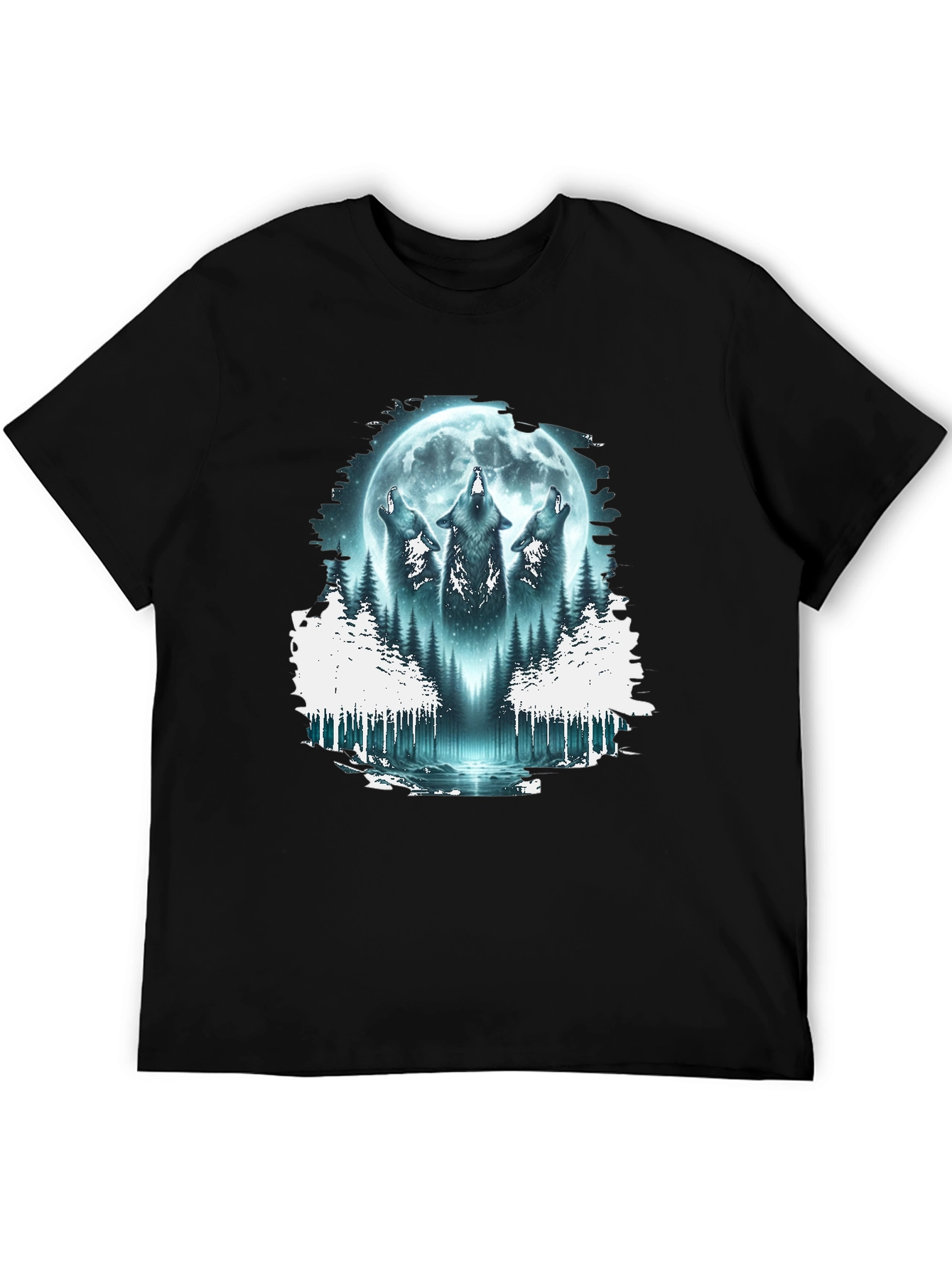 Wolf Moon Forest T-Shirt