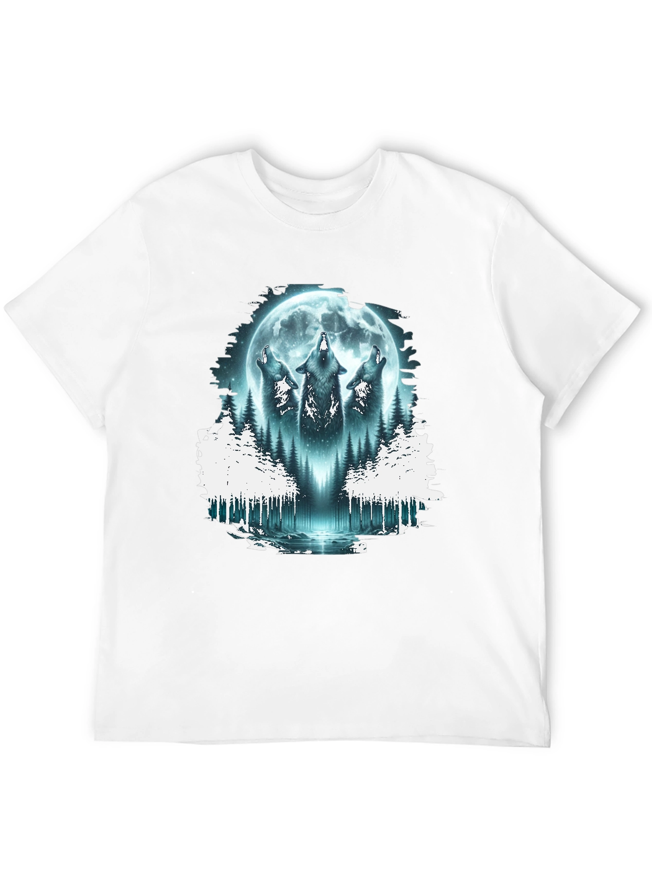 Wolf Moon Forest T-Shirt