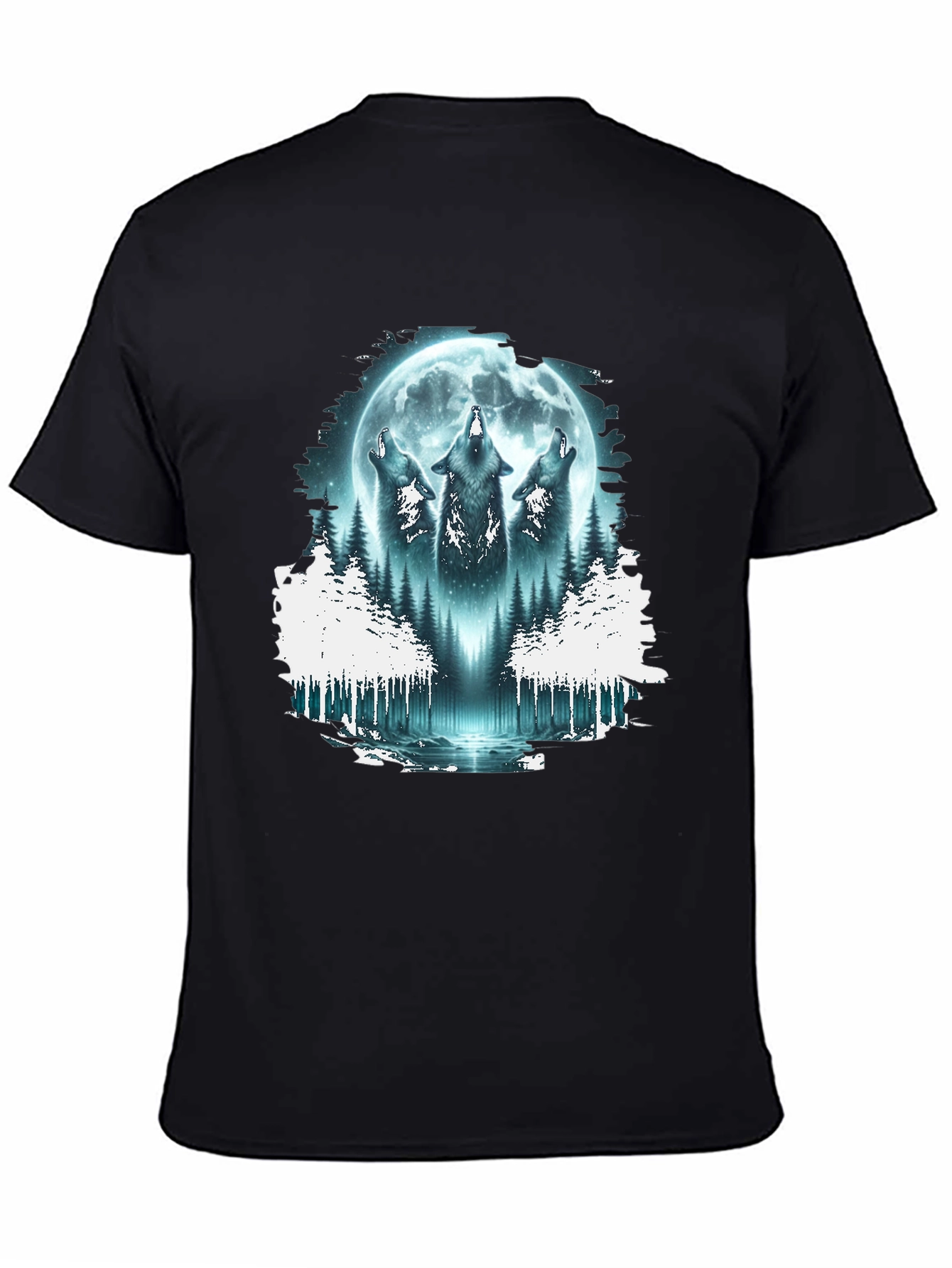 Wolf Moon Forest T-Shirt
