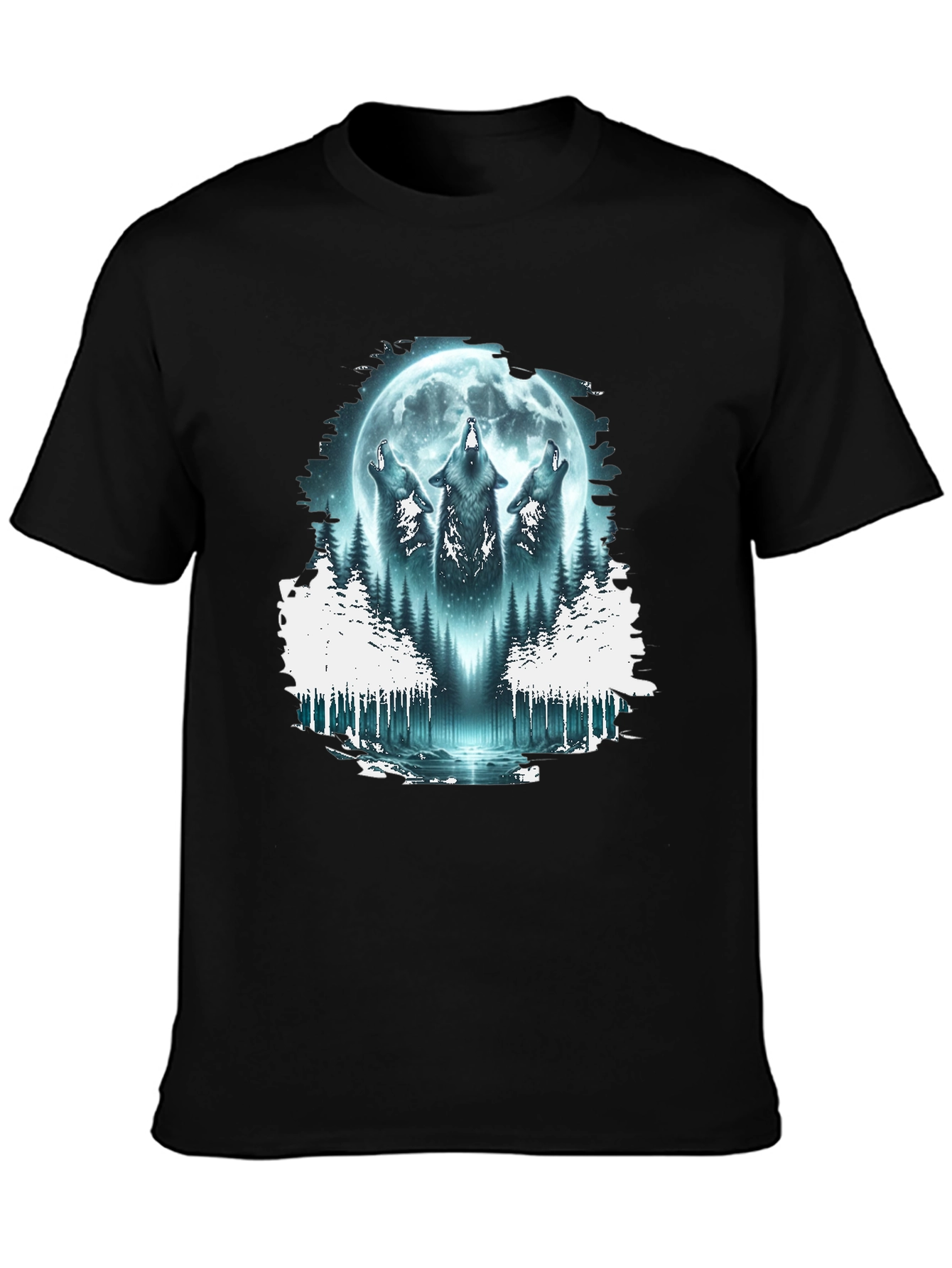 Wolf Moon Forest T-Shirt