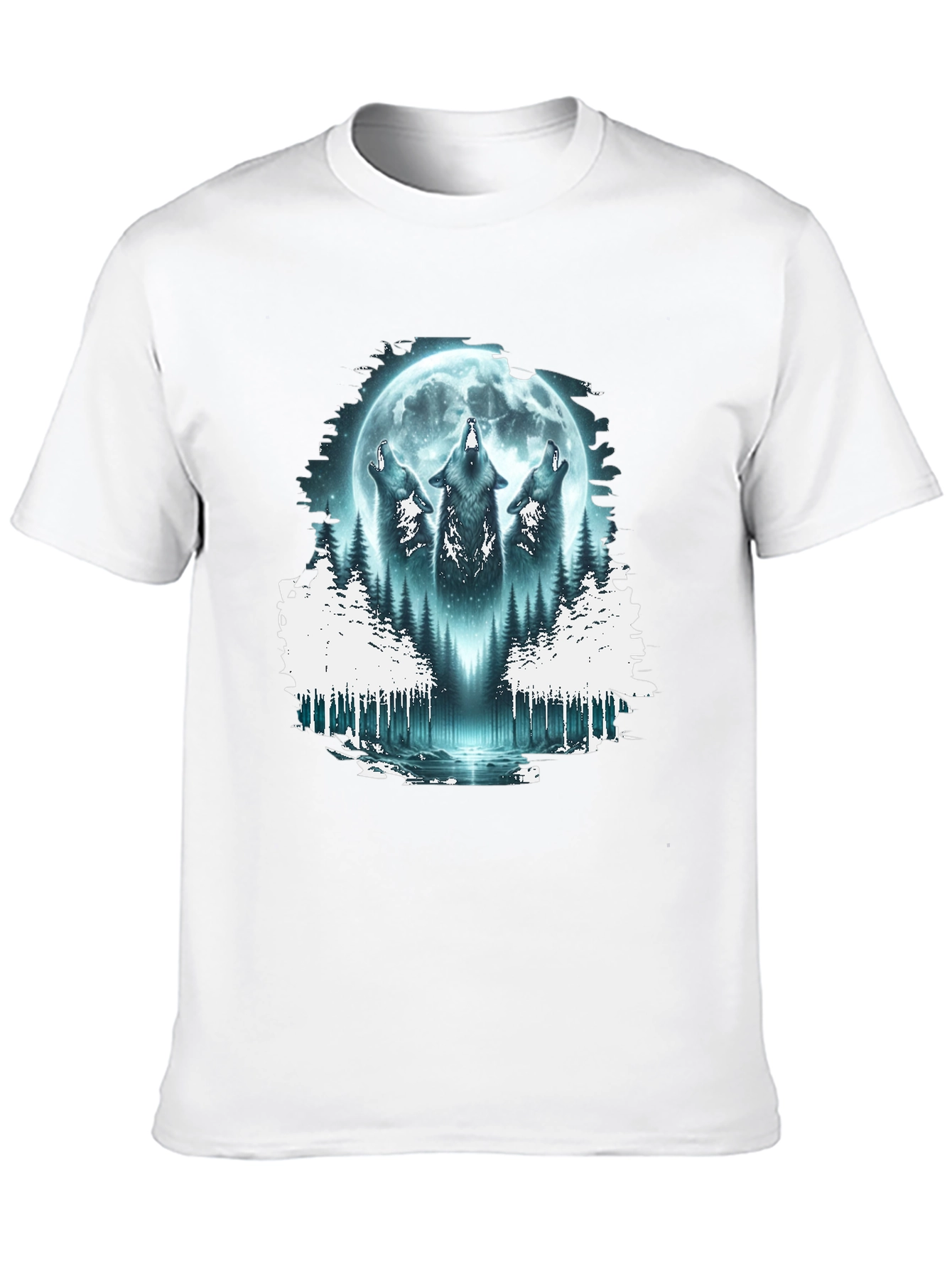 Wolf Moon Forest T-Shirt