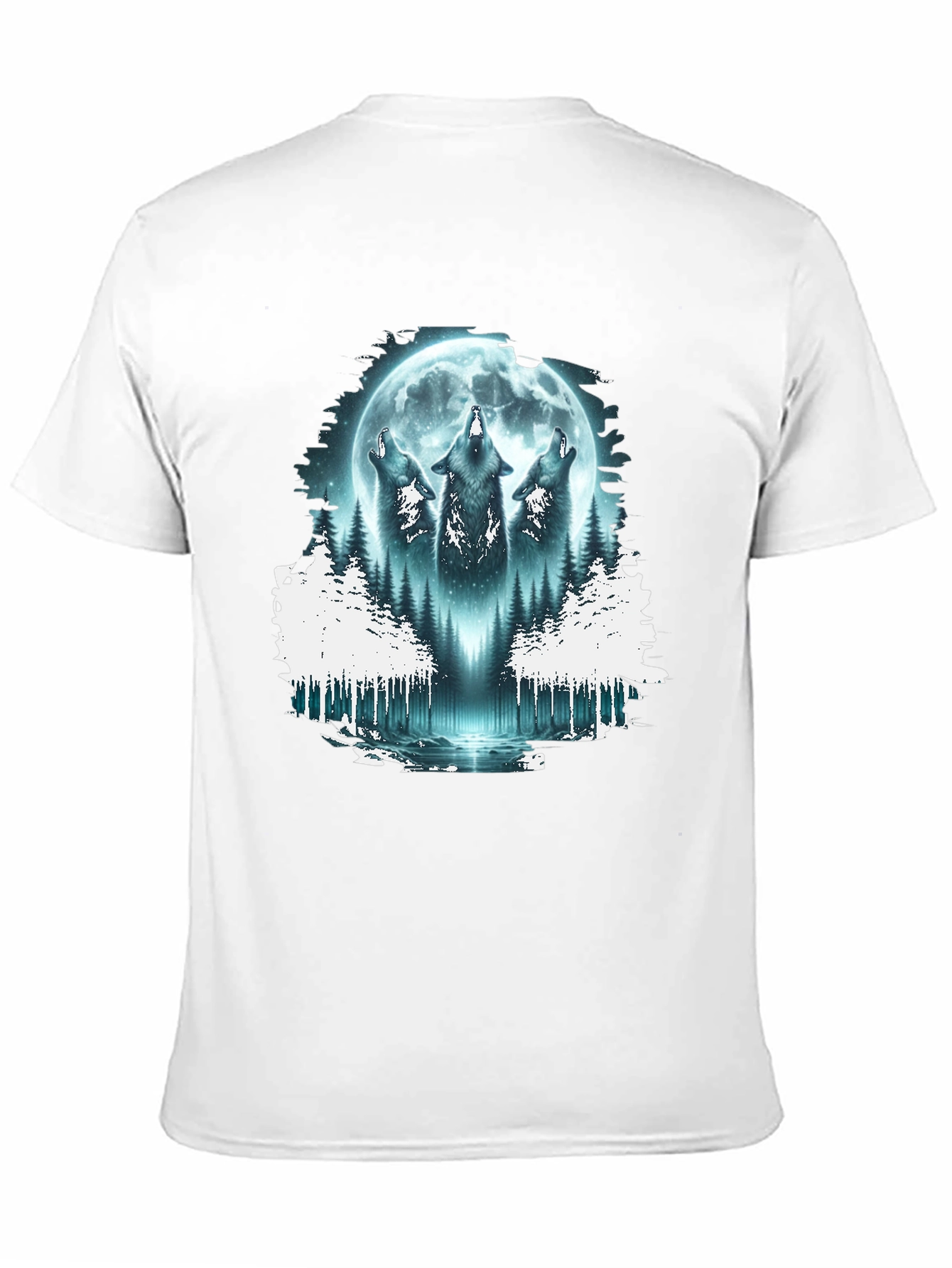 Wolf Moon Forest T-Shirt