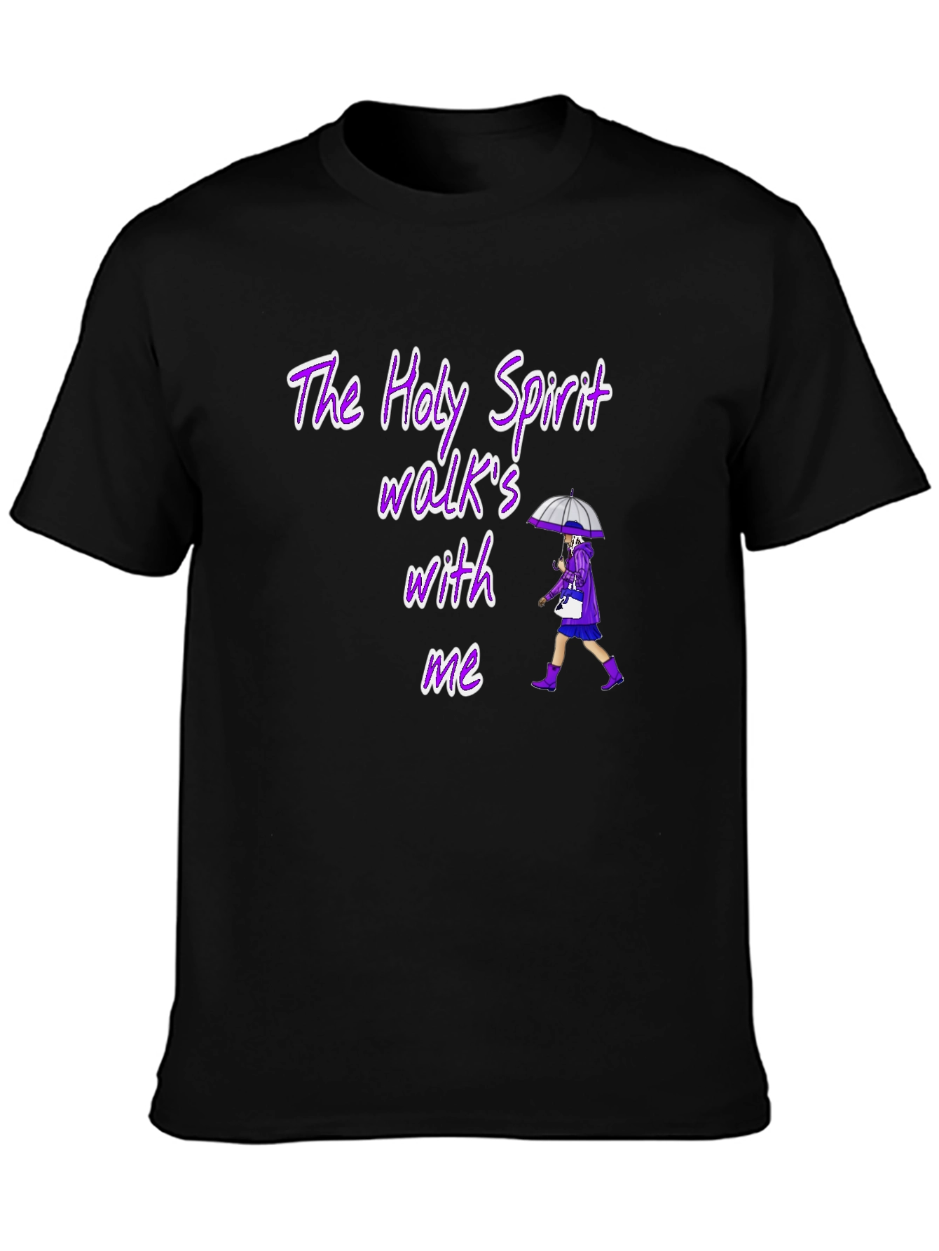 Holy Spirit Walks With Me T-Shirt