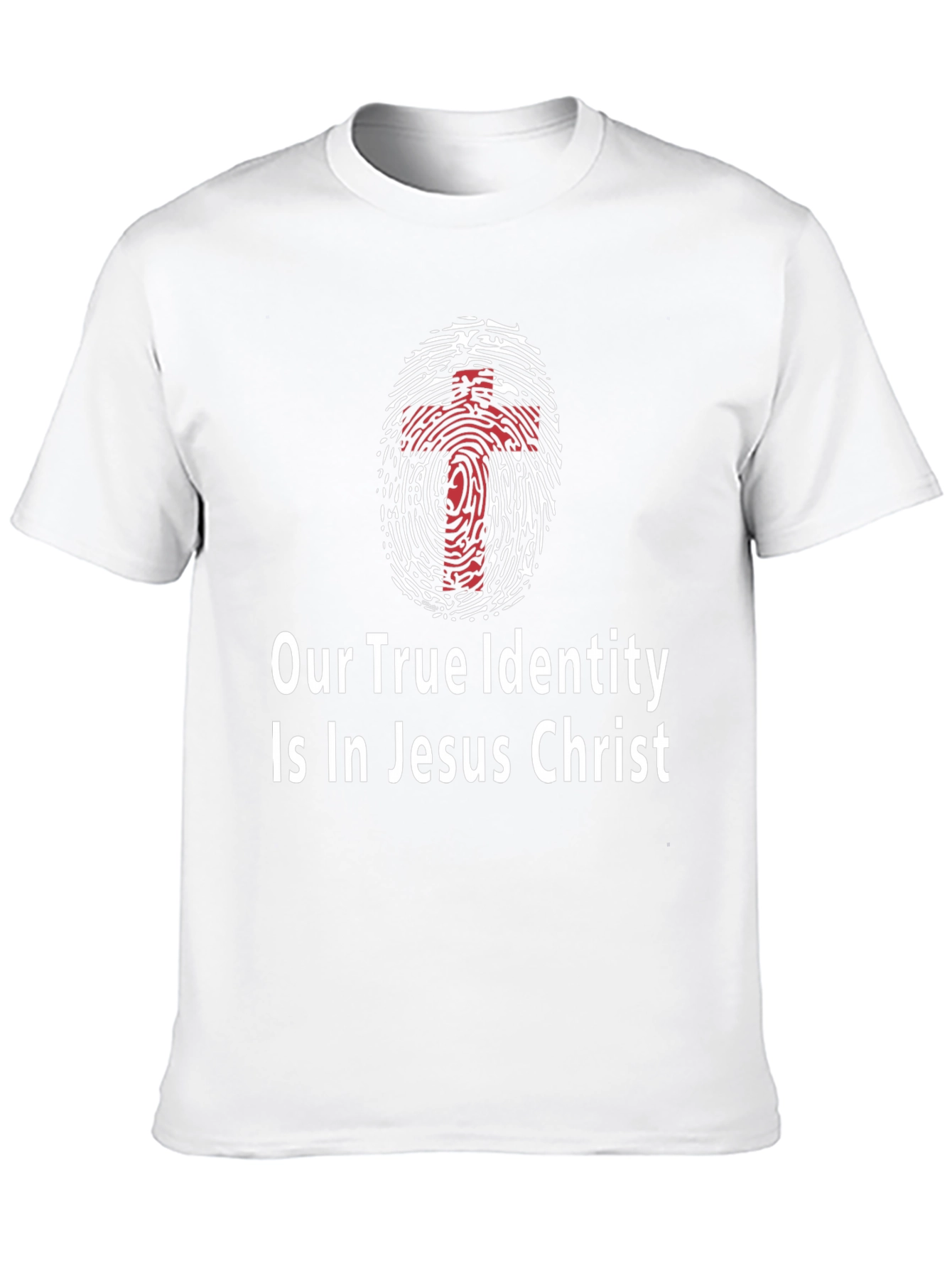True Identity Jesus Christ Graphic T-Shirt