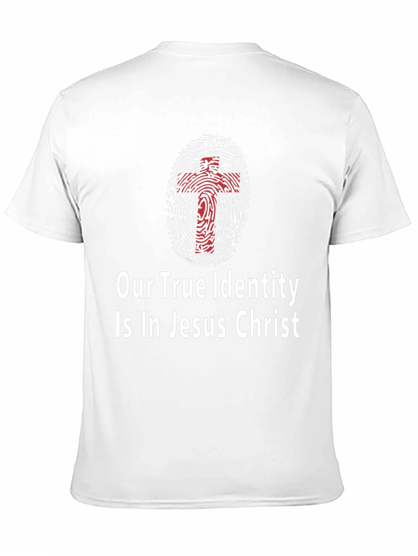 True Identity Jesus Christ Graphic T-Shirt