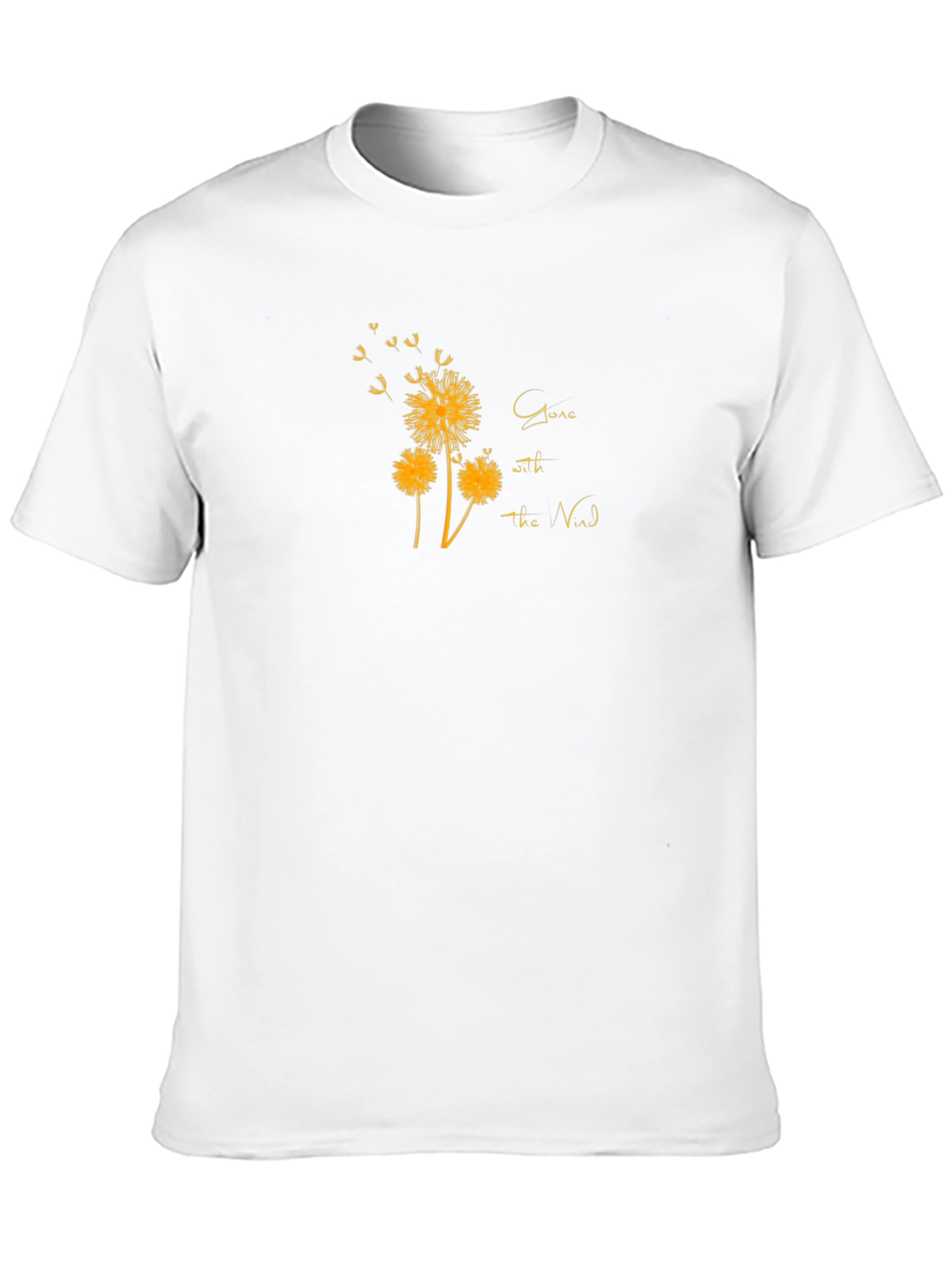 Gone With the Wind Dandelion Print T-Shirt