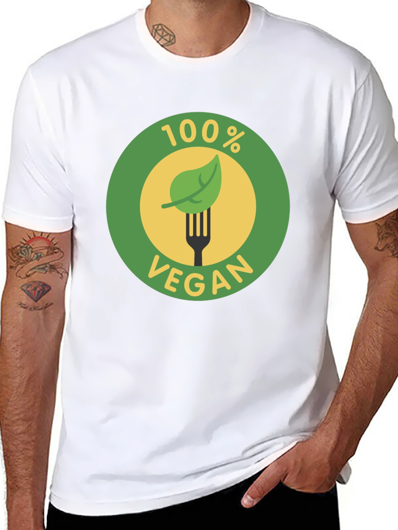 100% Vegan T-Shirt - Plant Based Lifestyle Tee