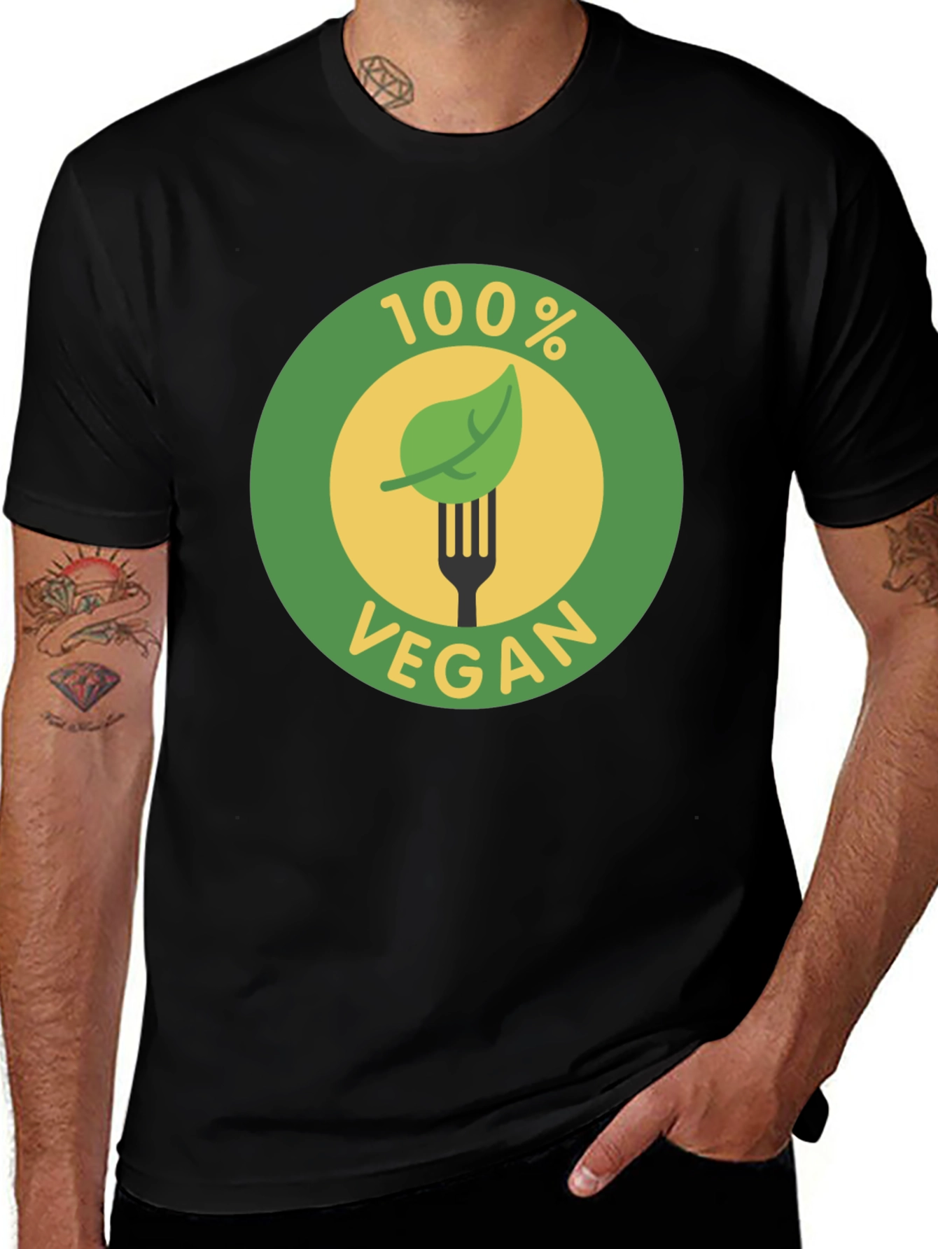 100% Vegan T-Shirt - Plant Based Lifestyle Tee
