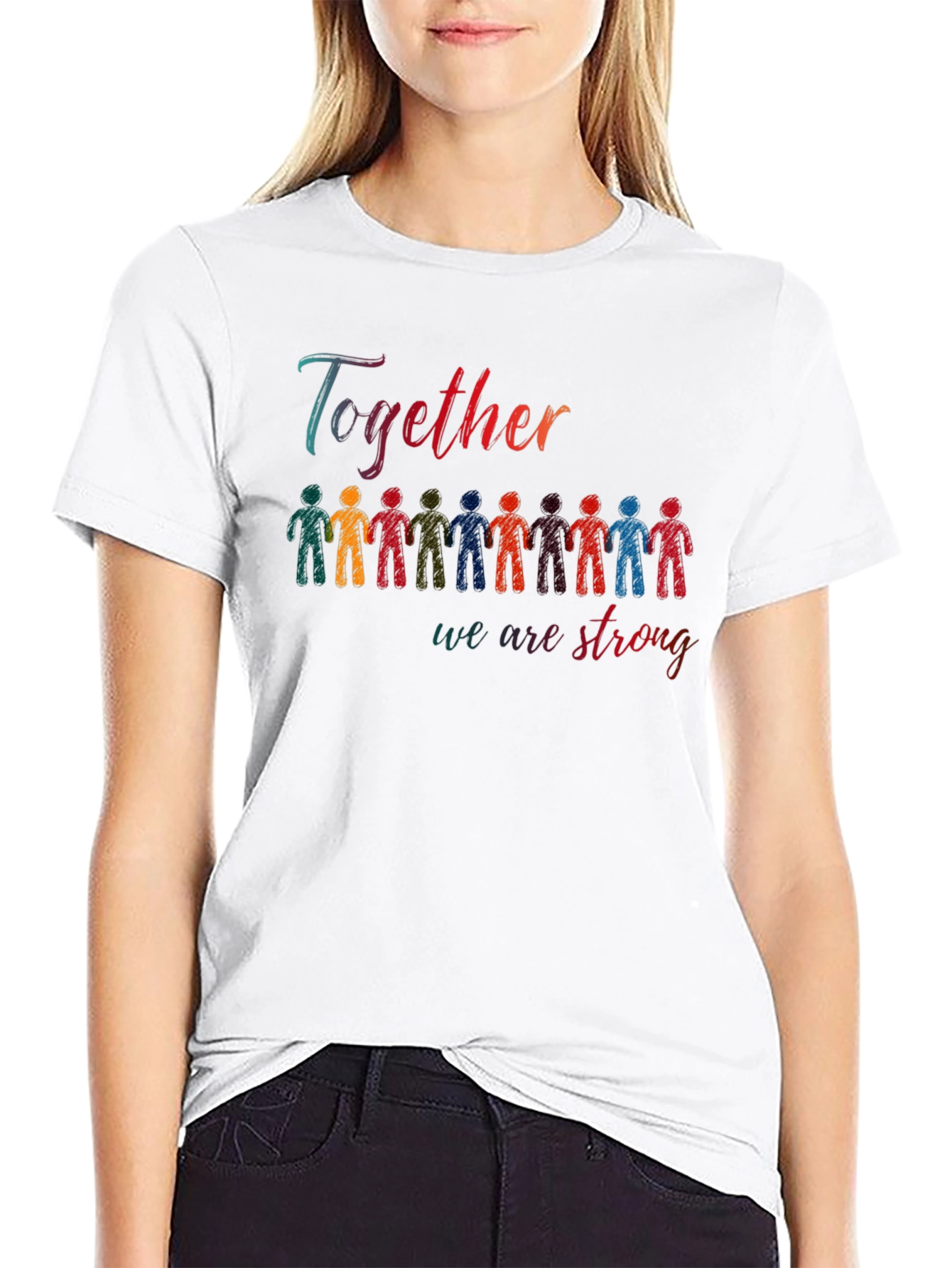 Together We Are Strong Graphic T-Shirt