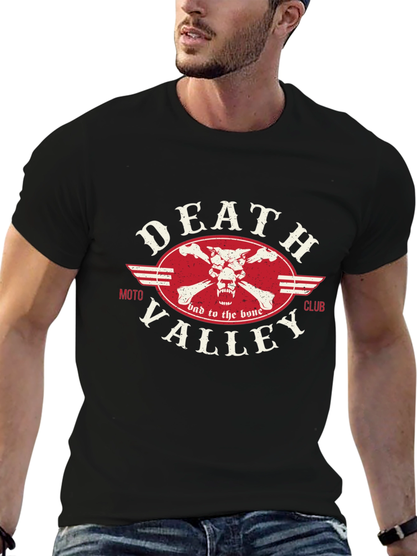 Death Valley Moto Club Graphic T-Shirt