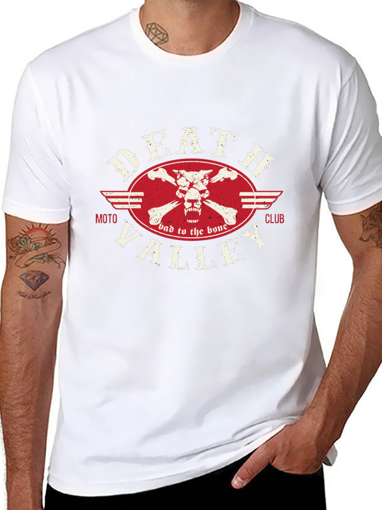 Death Valley Moto Club Graphic T-Shirt