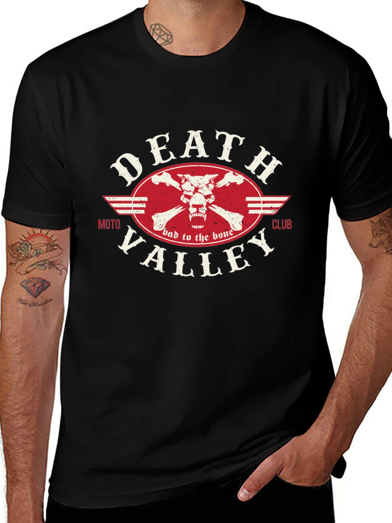Death Valley Moto Club Graphic T-Shirt