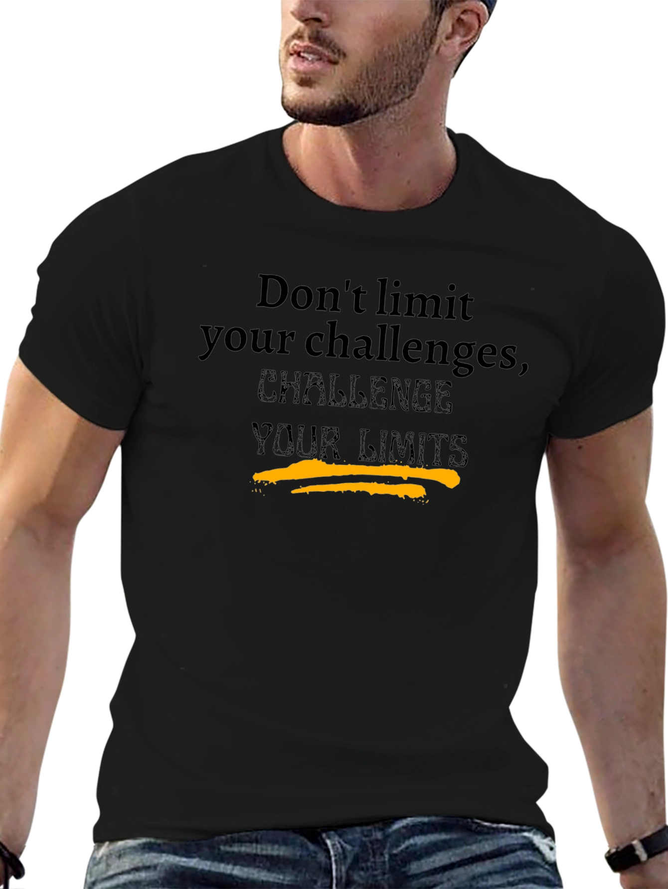 Challenge Your Limits Graphic T-Shirt