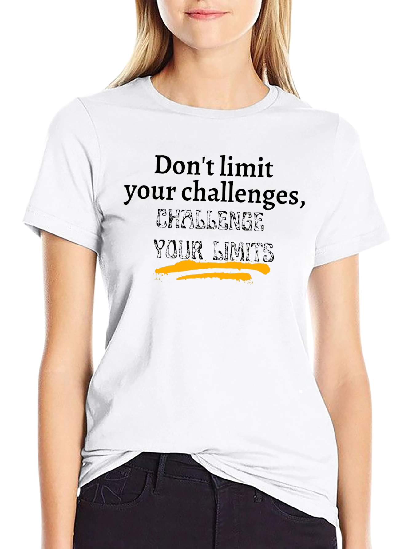 Challenge Your Limits Graphic T-Shirt