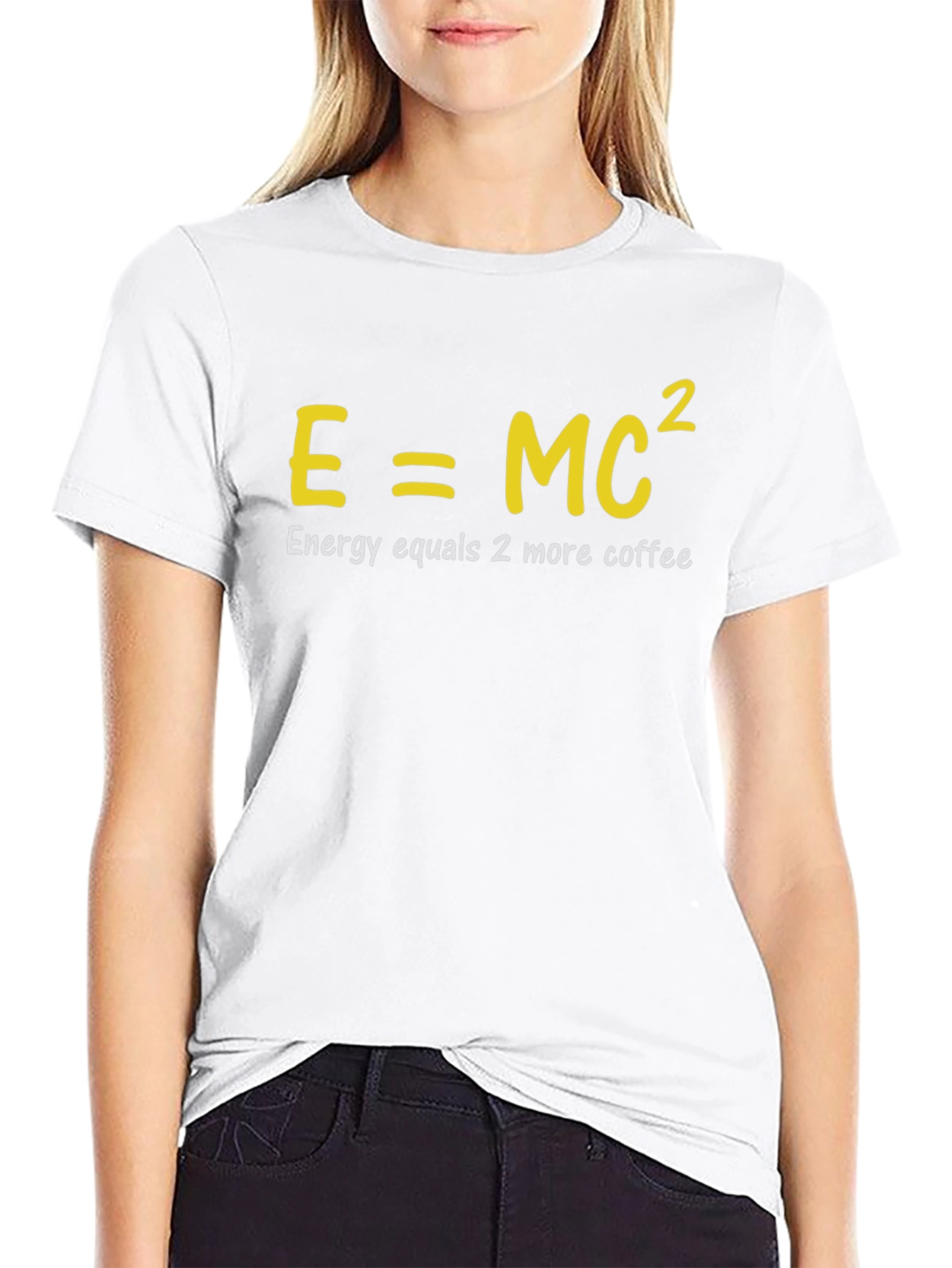 E=MC² Coffee T-Shirt - Science Lovers Tee