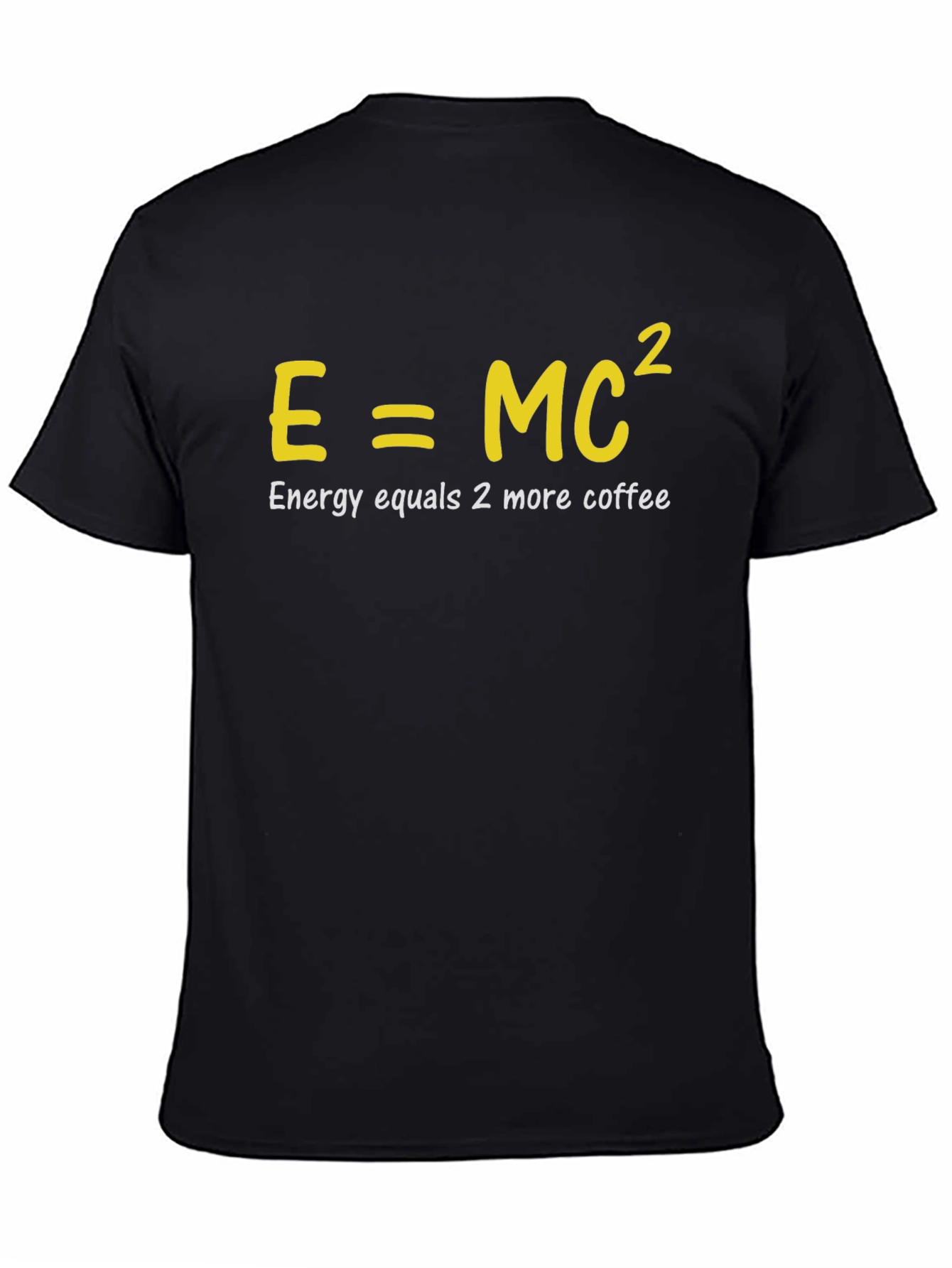 E=MC² Coffee T-Shirt - Science Lovers Tee