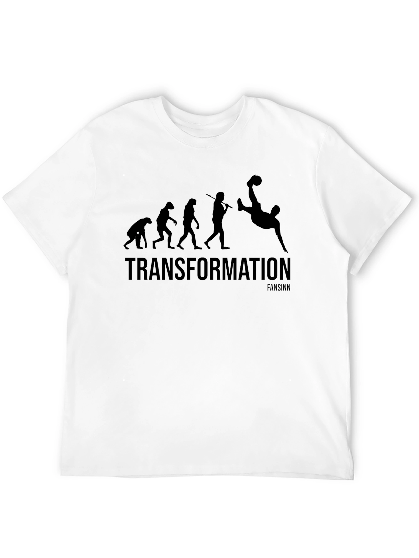 Evolution Soccer T-Shirt - Transformation Graphic Tee