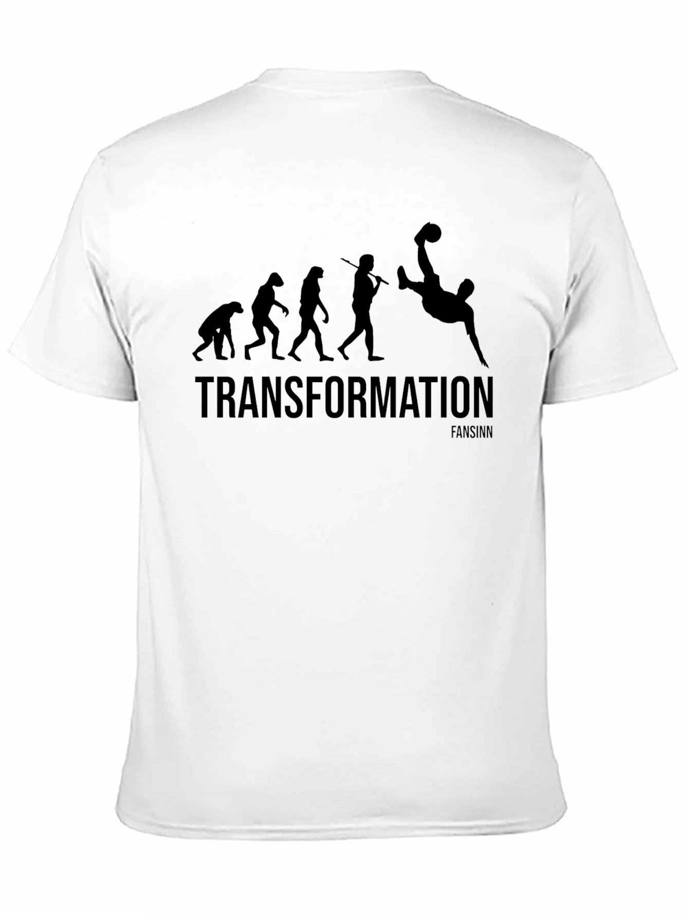 Evolution Soccer T-Shirt - Transformation Graphic Tee
