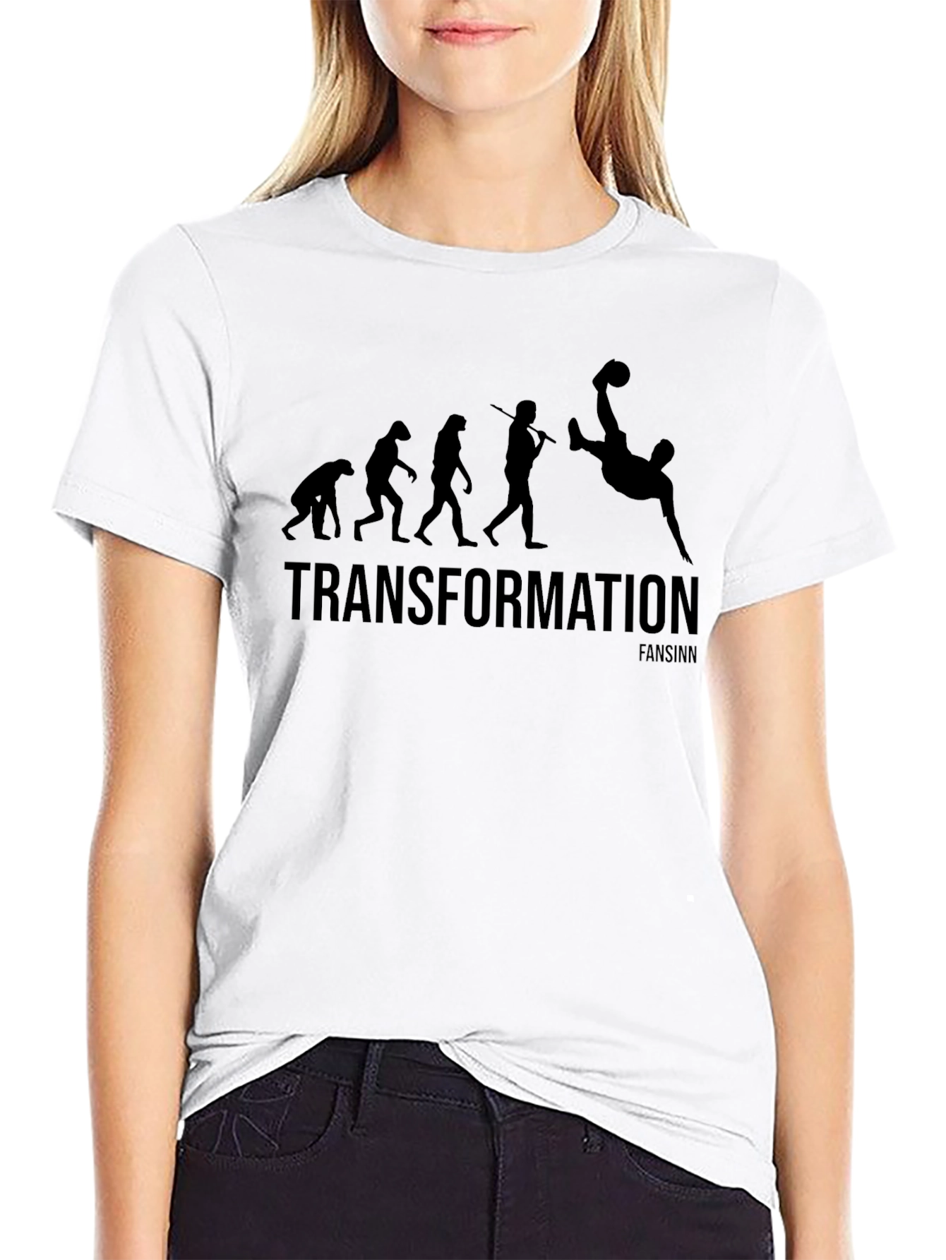 Evolution Soccer T-Shirt - Transformation Graphic Tee