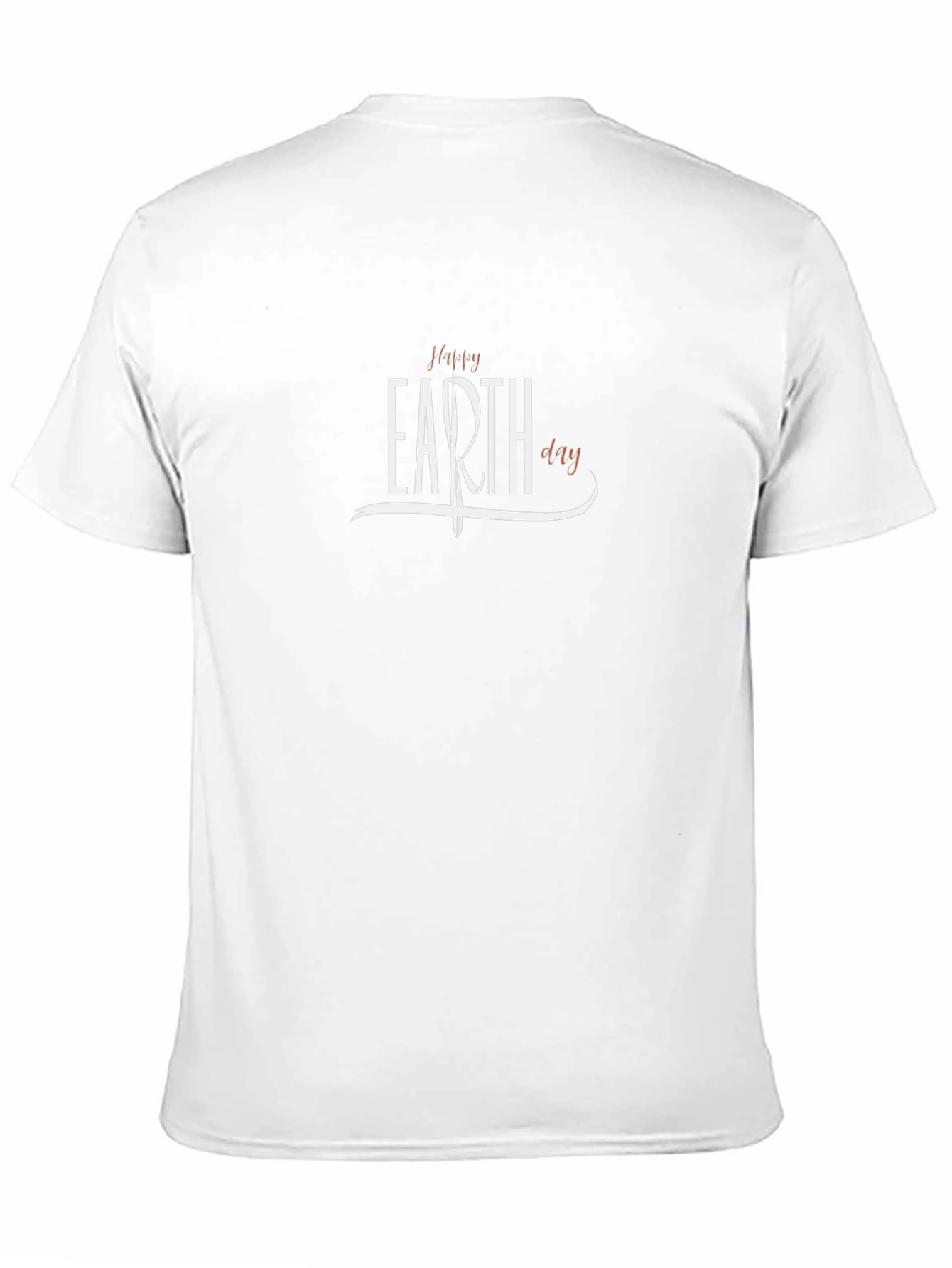 Happy Earth Day Black T-Shirt