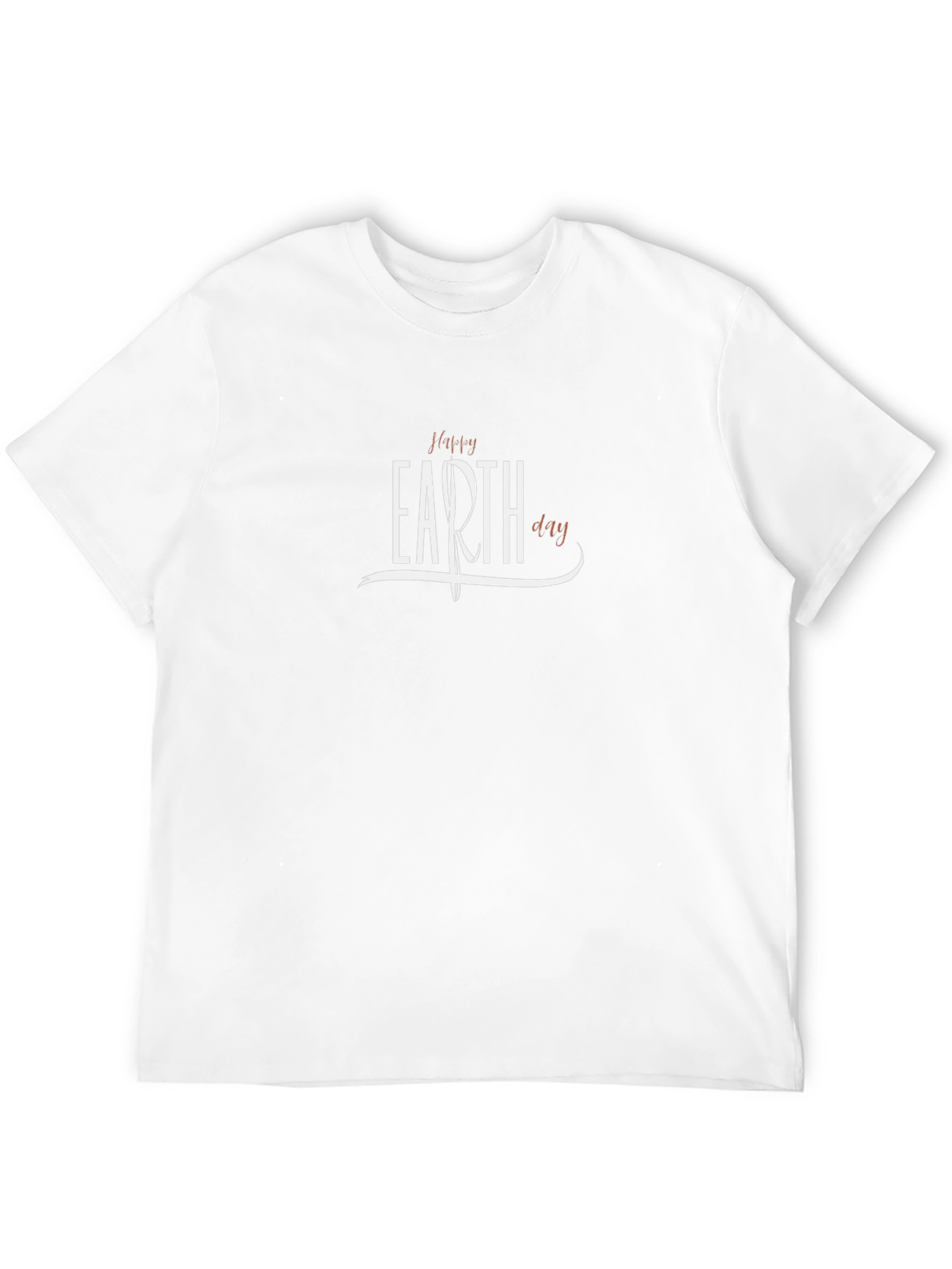 Happy Earth Day Black T-Shirt