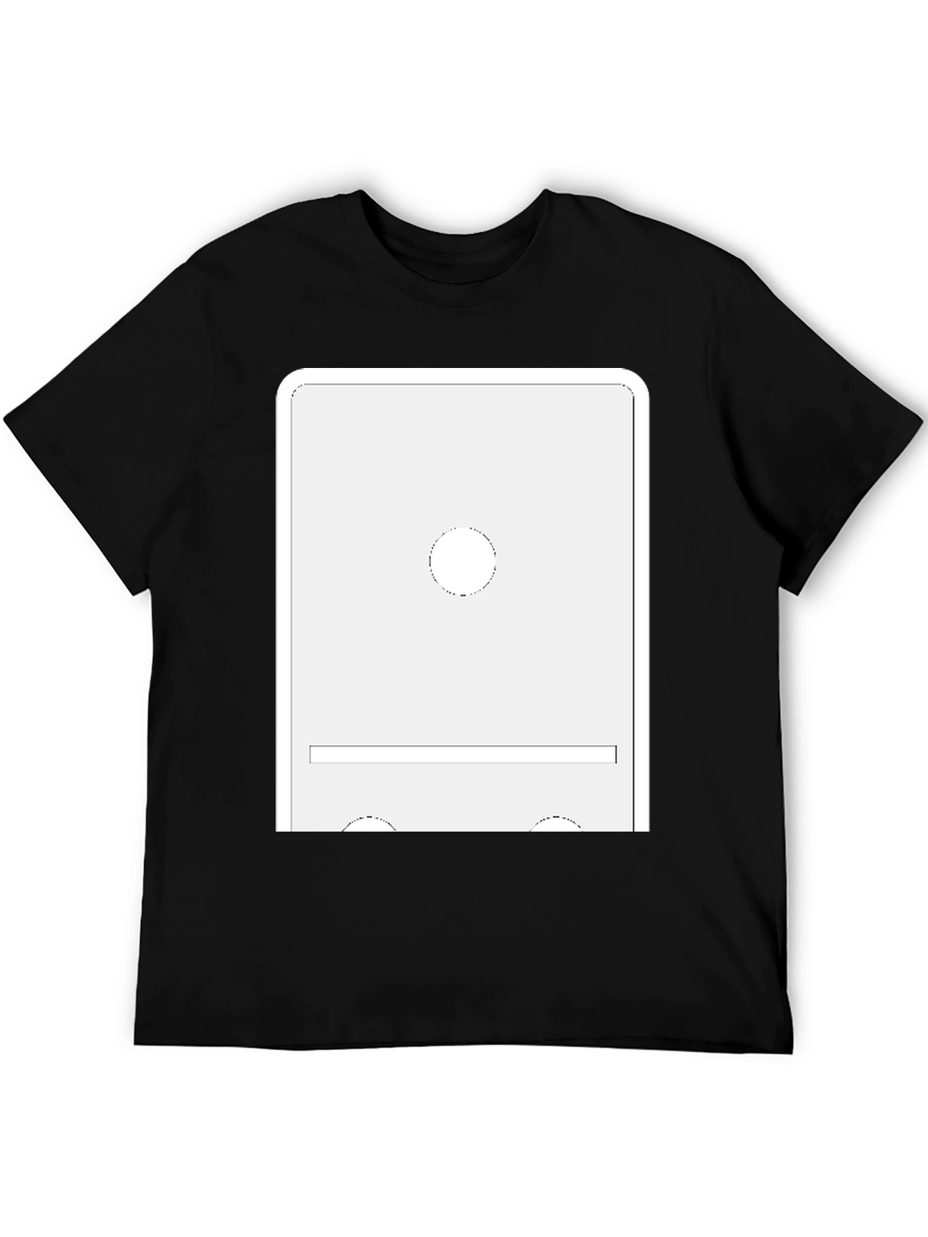 Modern Domino Graphic Tee - Unique Design