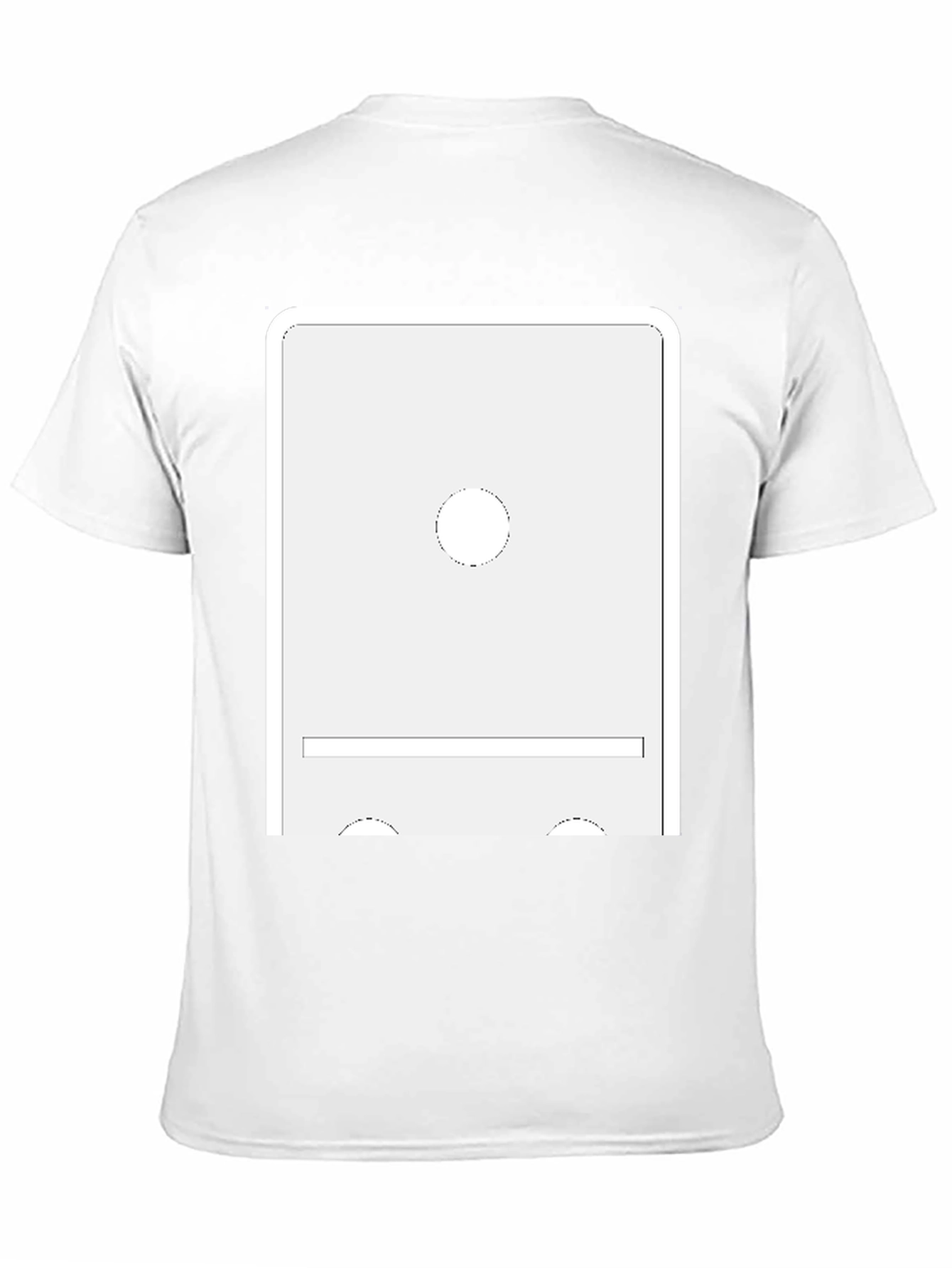 Modern Domino Graphic Tee - Unique Design