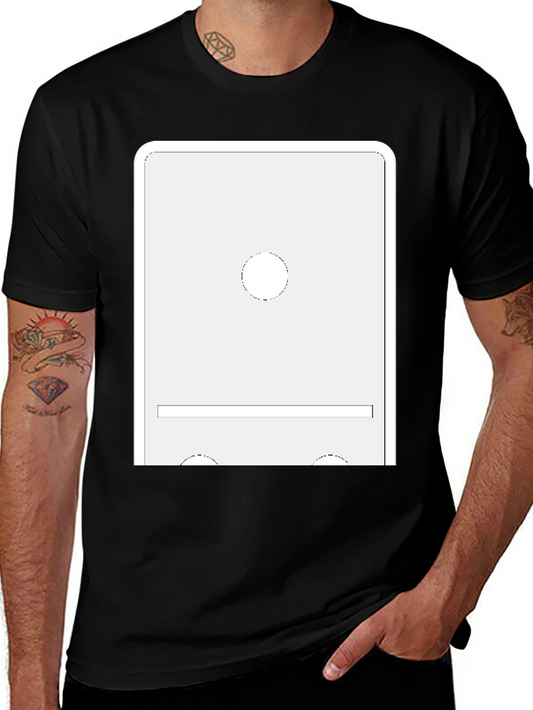 Modern Domino Graphic Tee - Unique Design