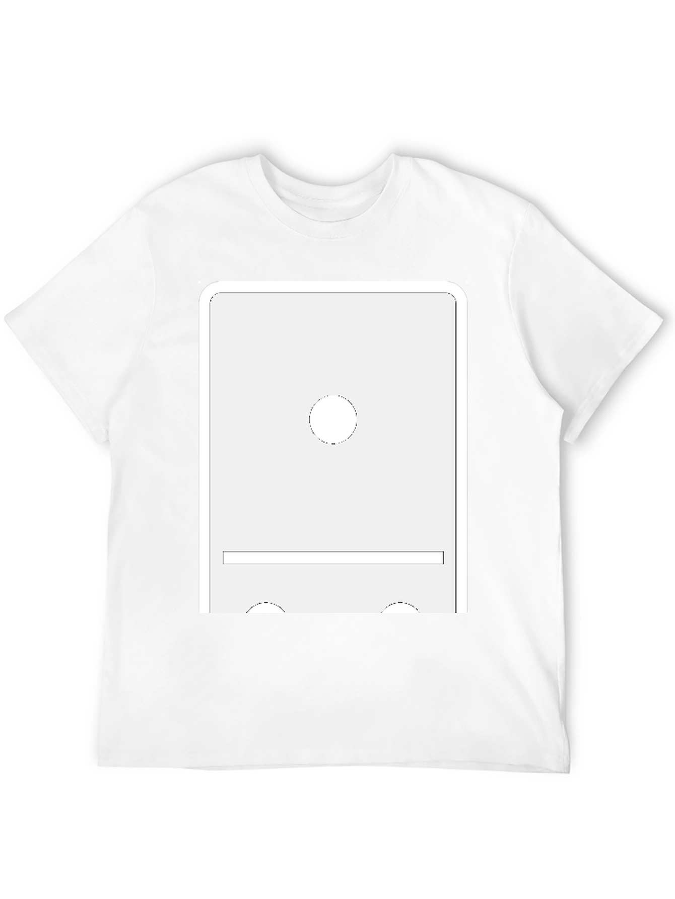 Modern Domino Graphic Tee - Unique Design