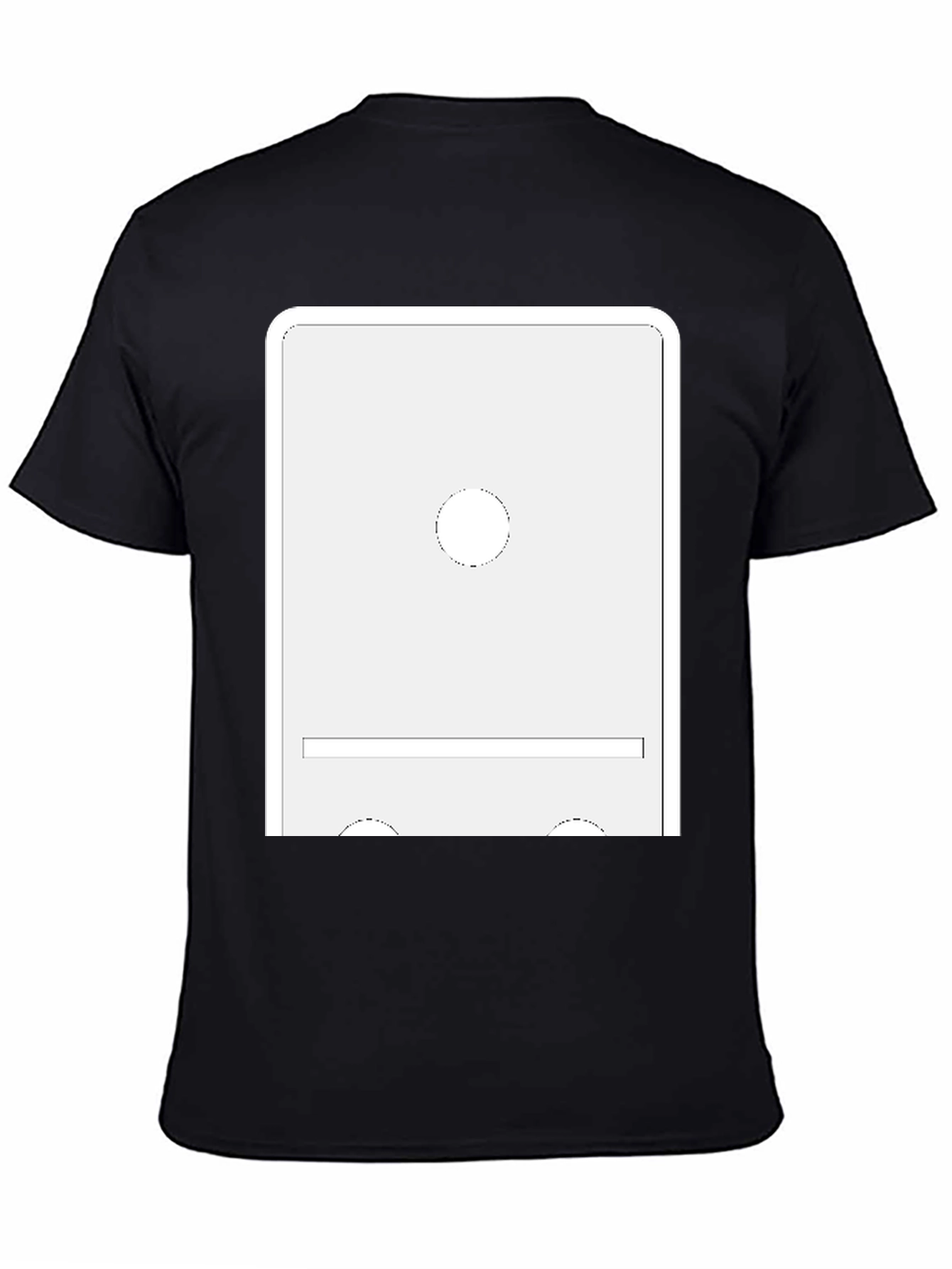 Modern Domino Graphic Tee - Unique Design
