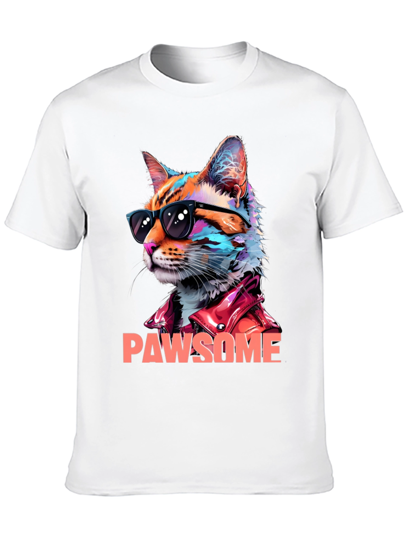 Pawsome Cat T-Shirt