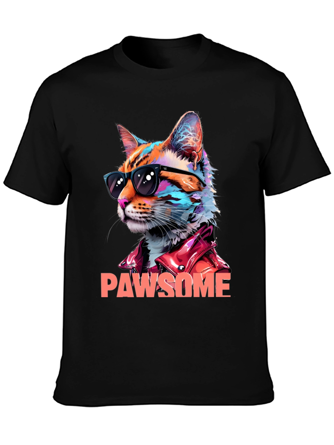 Pawsome Cat T-Shirt