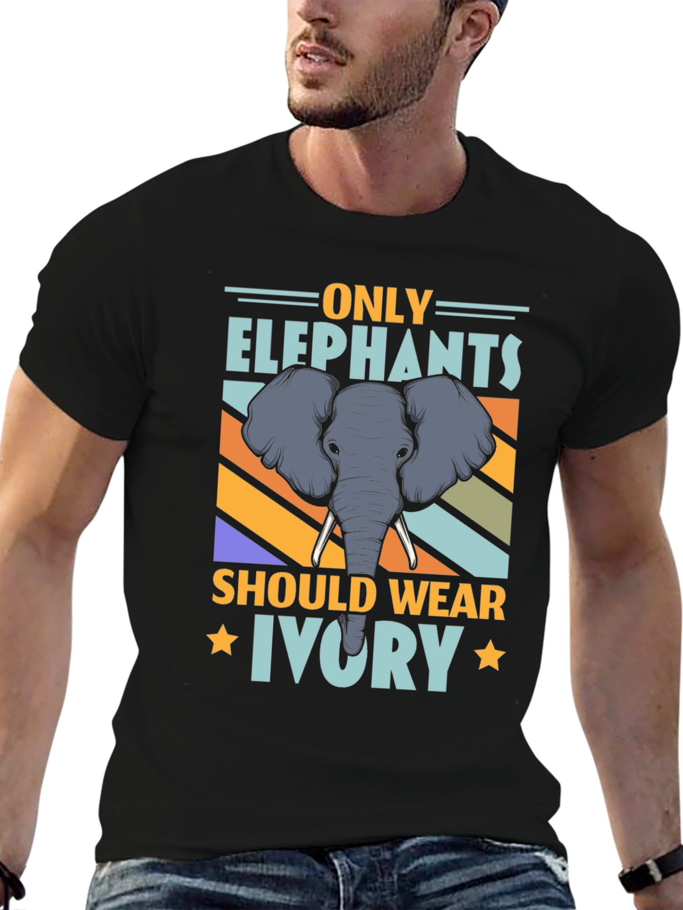 Only Elephants Should Wear Ivory T-Shirt