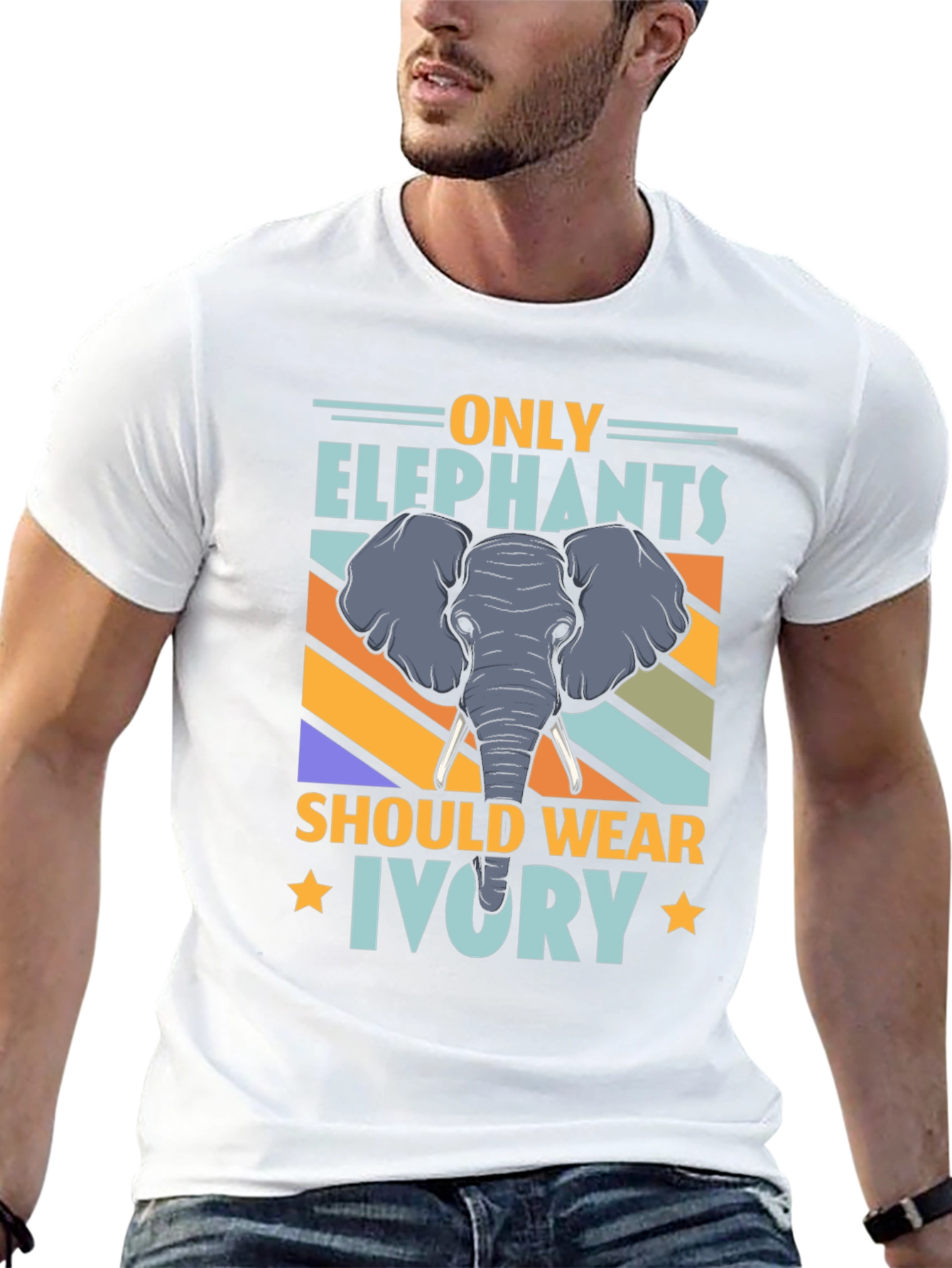 Only Elephants Should Wear Ivory T-Shirt