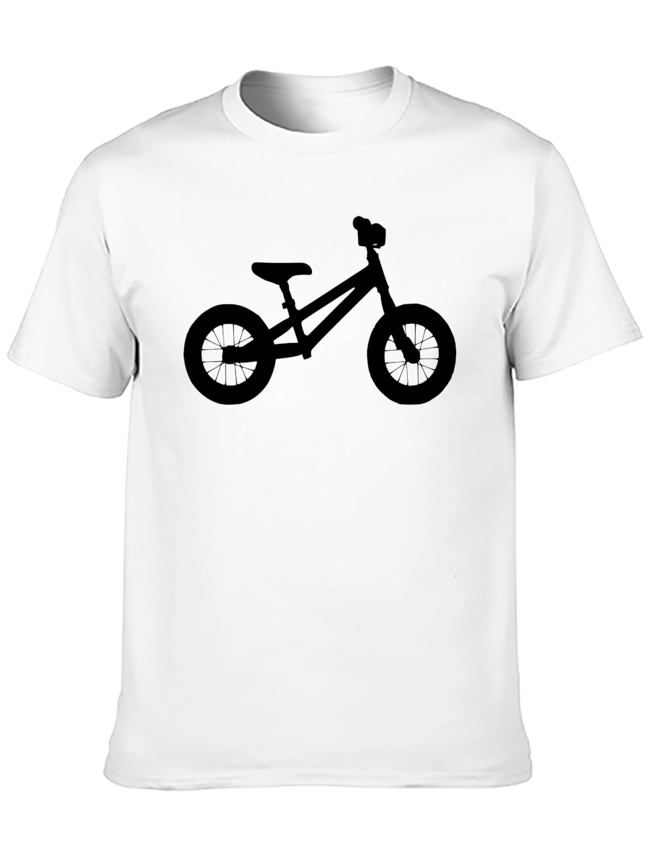 Black Bicycle Graphic Tee - Cool & Casual Style