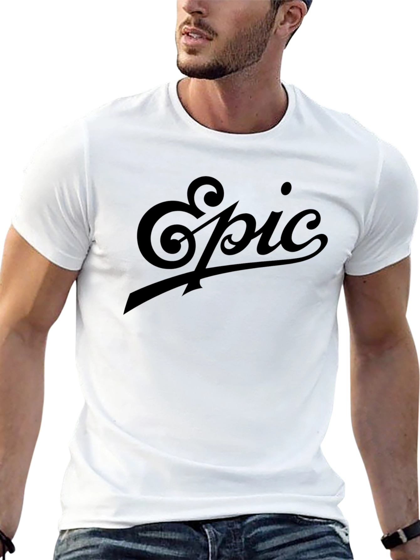 Epic Graphic Tee - Classic Black T-Shirt