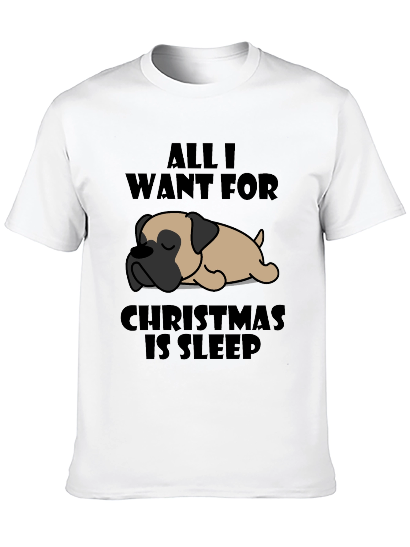 All I Want For Christmas Is Sleep T-Shirt