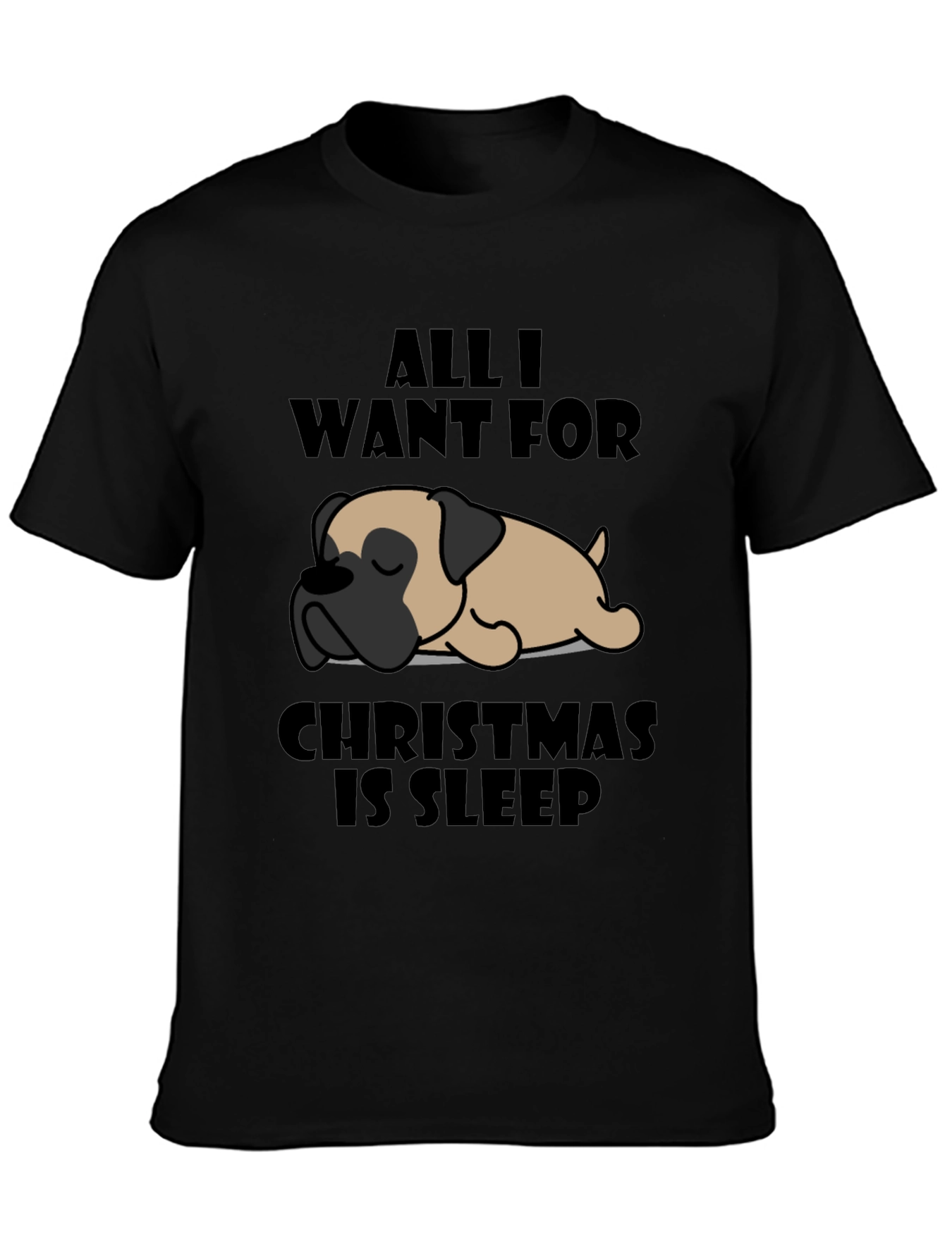All I Want For Christmas Is Sleep T-Shirt