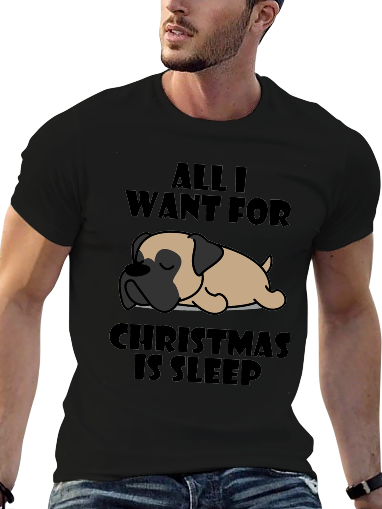 All I Want For Christmas Is Sleep T-Shirt