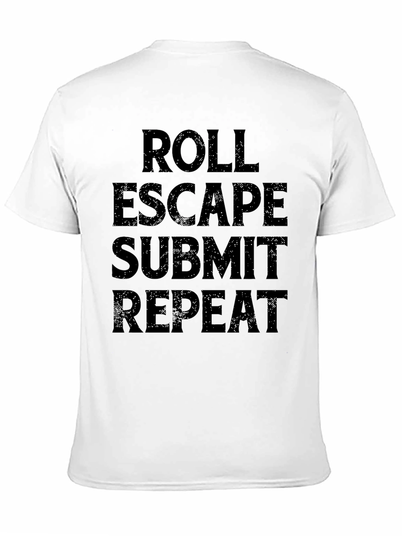 Roll Escape Submit Repeat Black T-Shirt