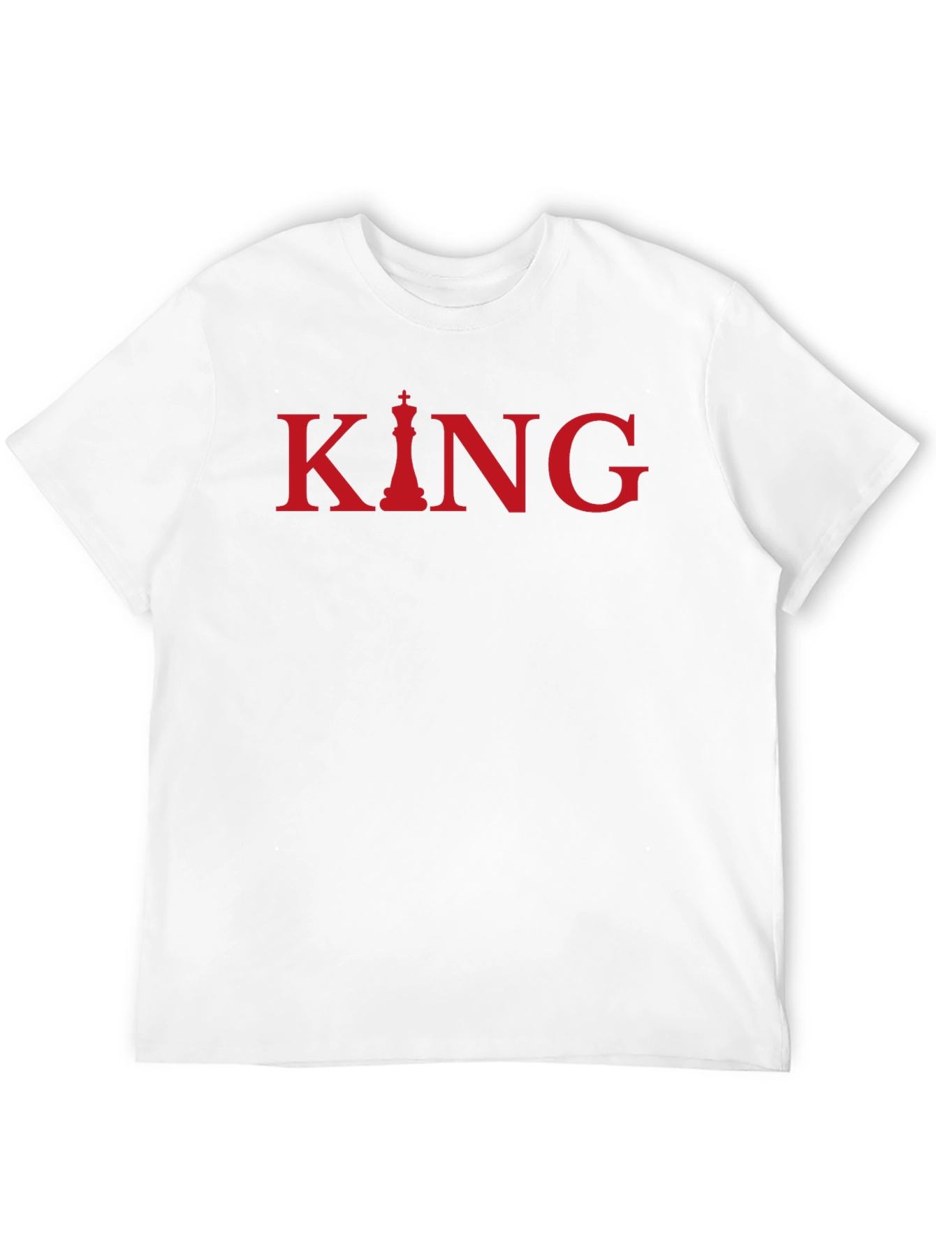 King Chess Piece Graphic T-Shirt