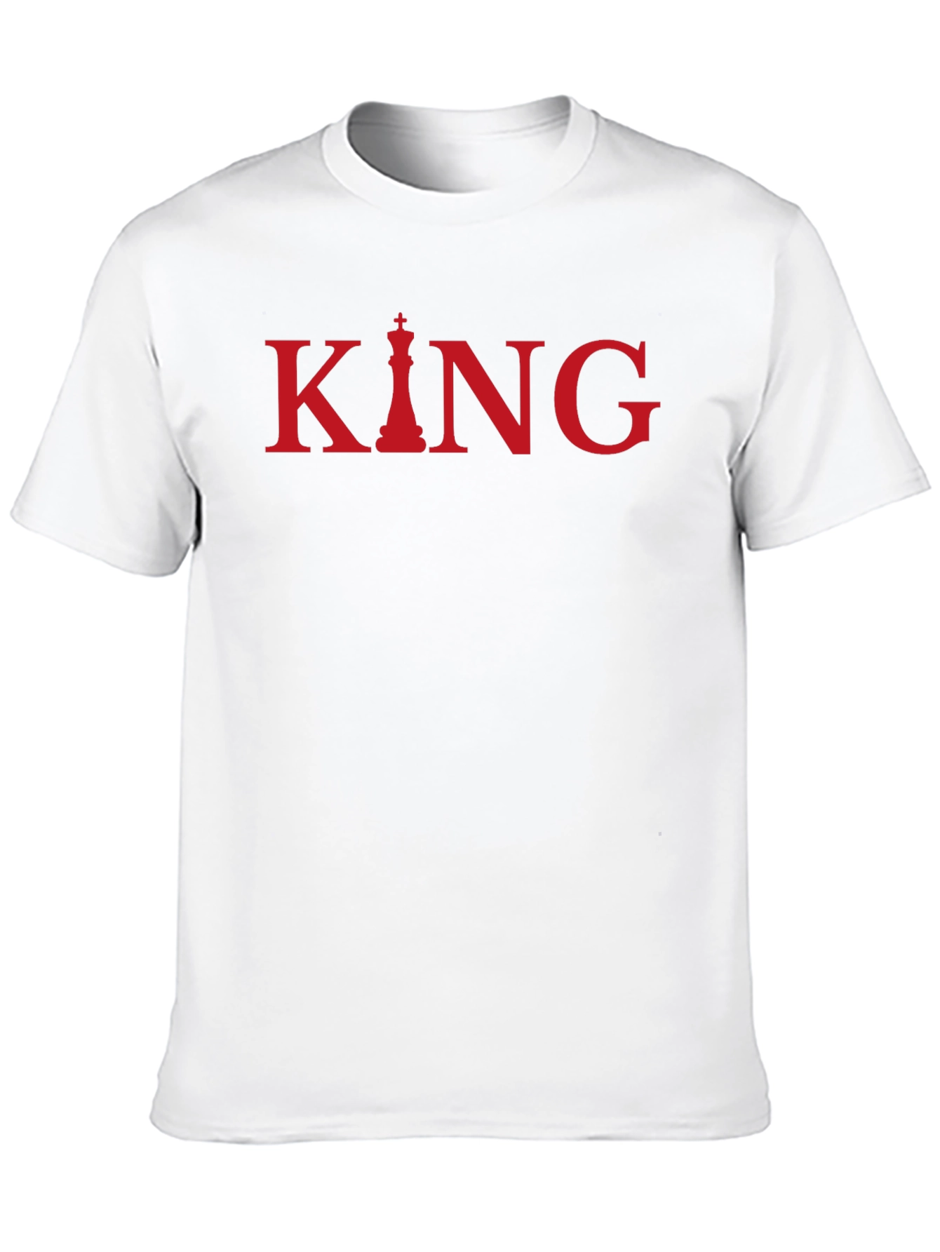 King Chess Piece Graphic T-Shirt