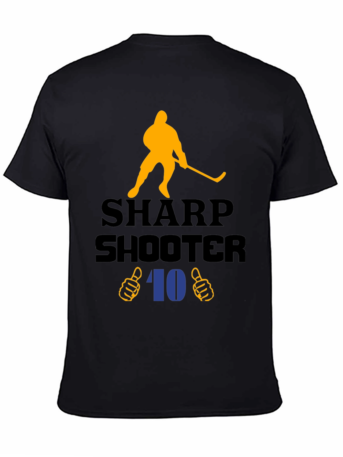 Sharp Shooter Hockey Fan T-Shirt - Number 10