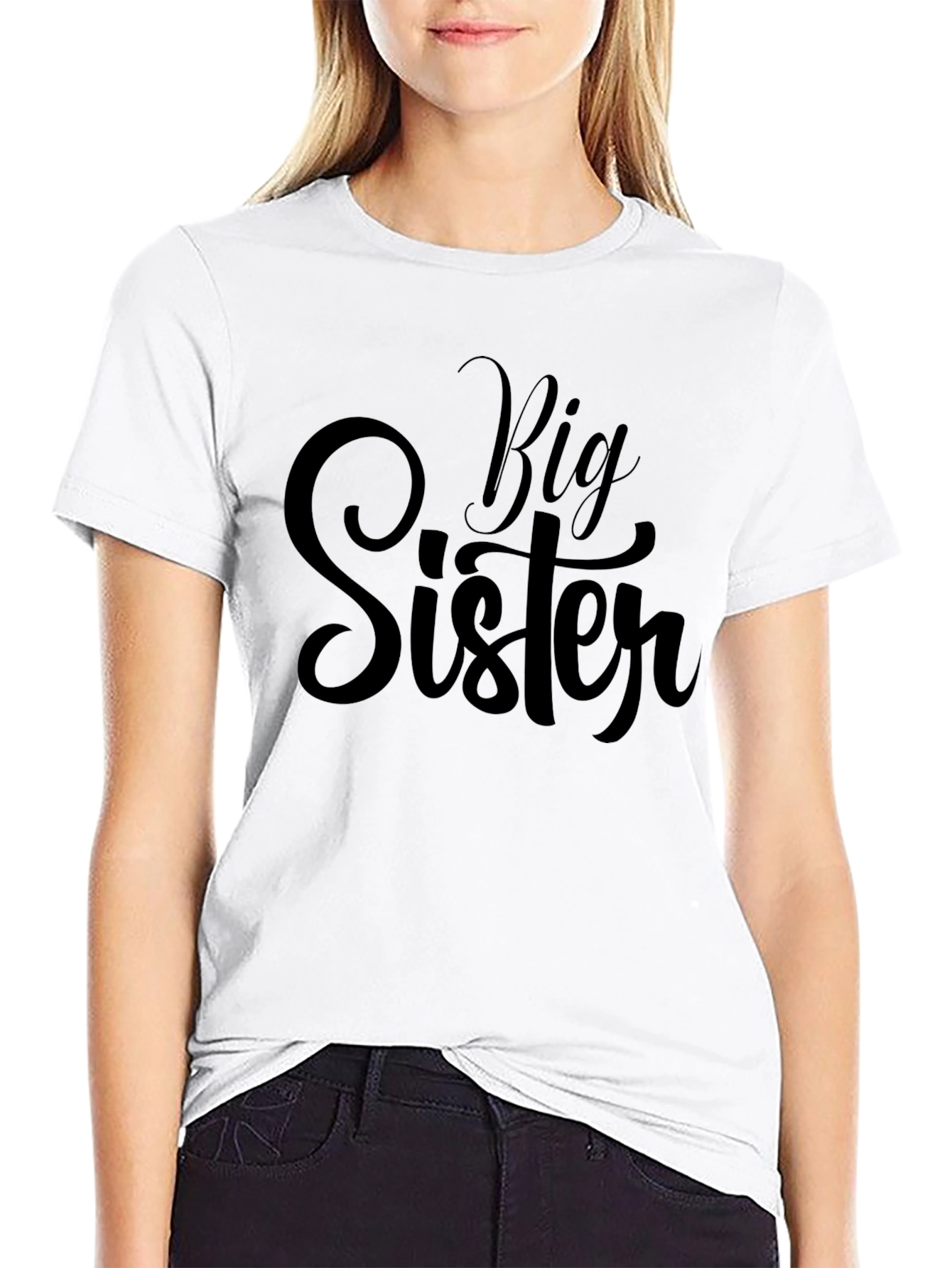 Big Sister T-Shirt - New Sibling Announcement