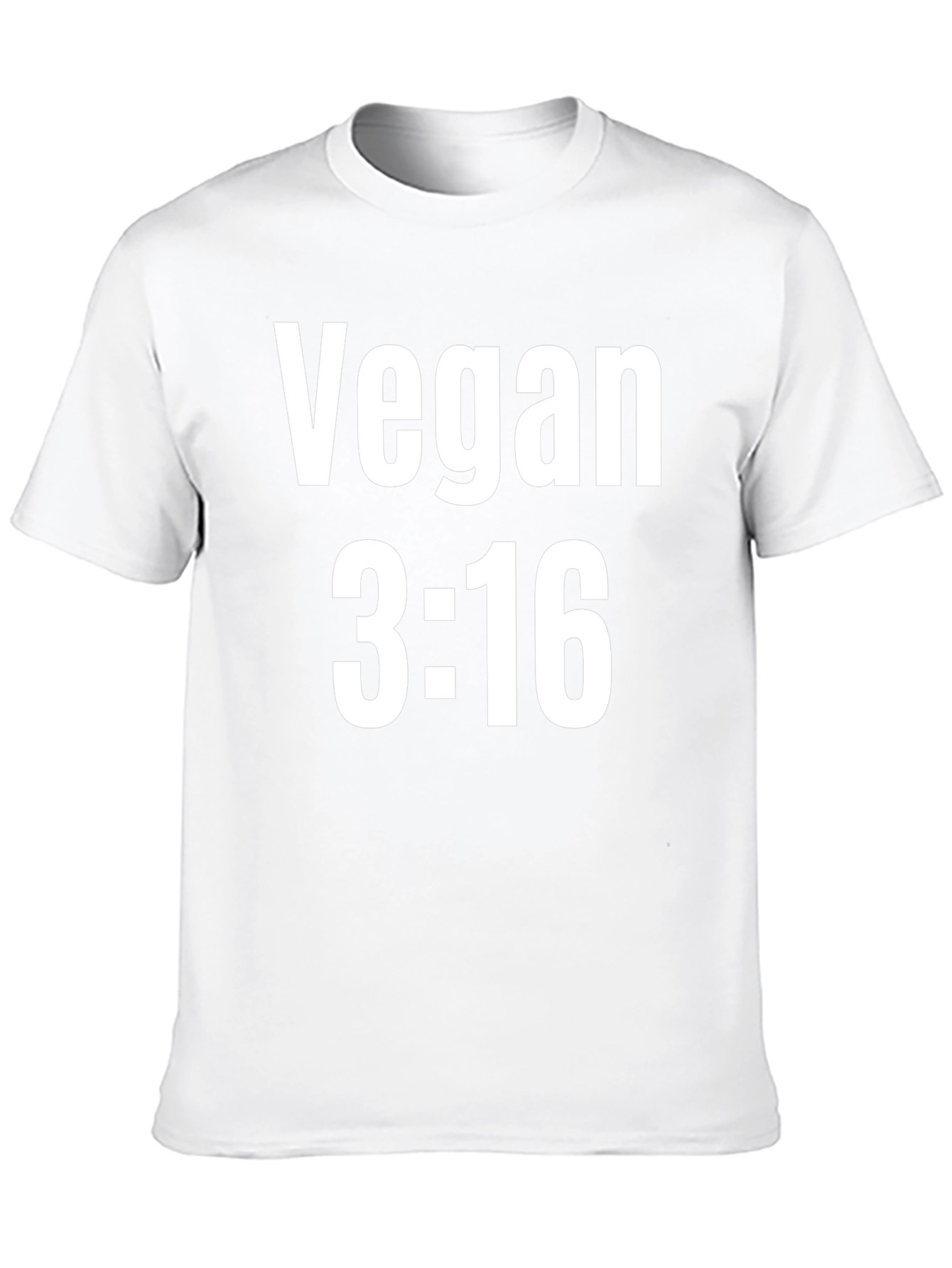 Vegan 3:16 Graphic T-Shirt