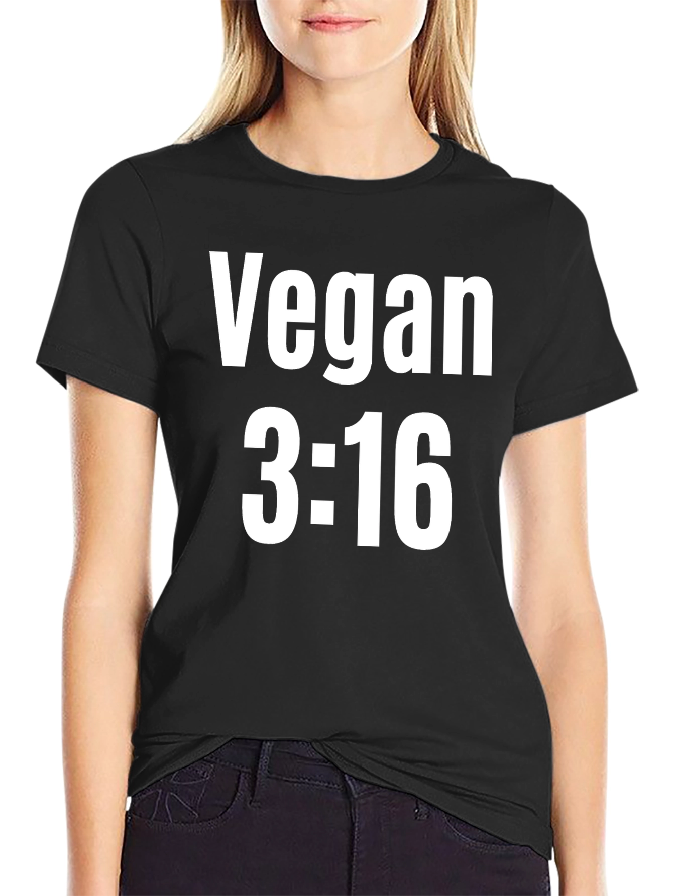 Vegan 3:16 Graphic T-Shirt