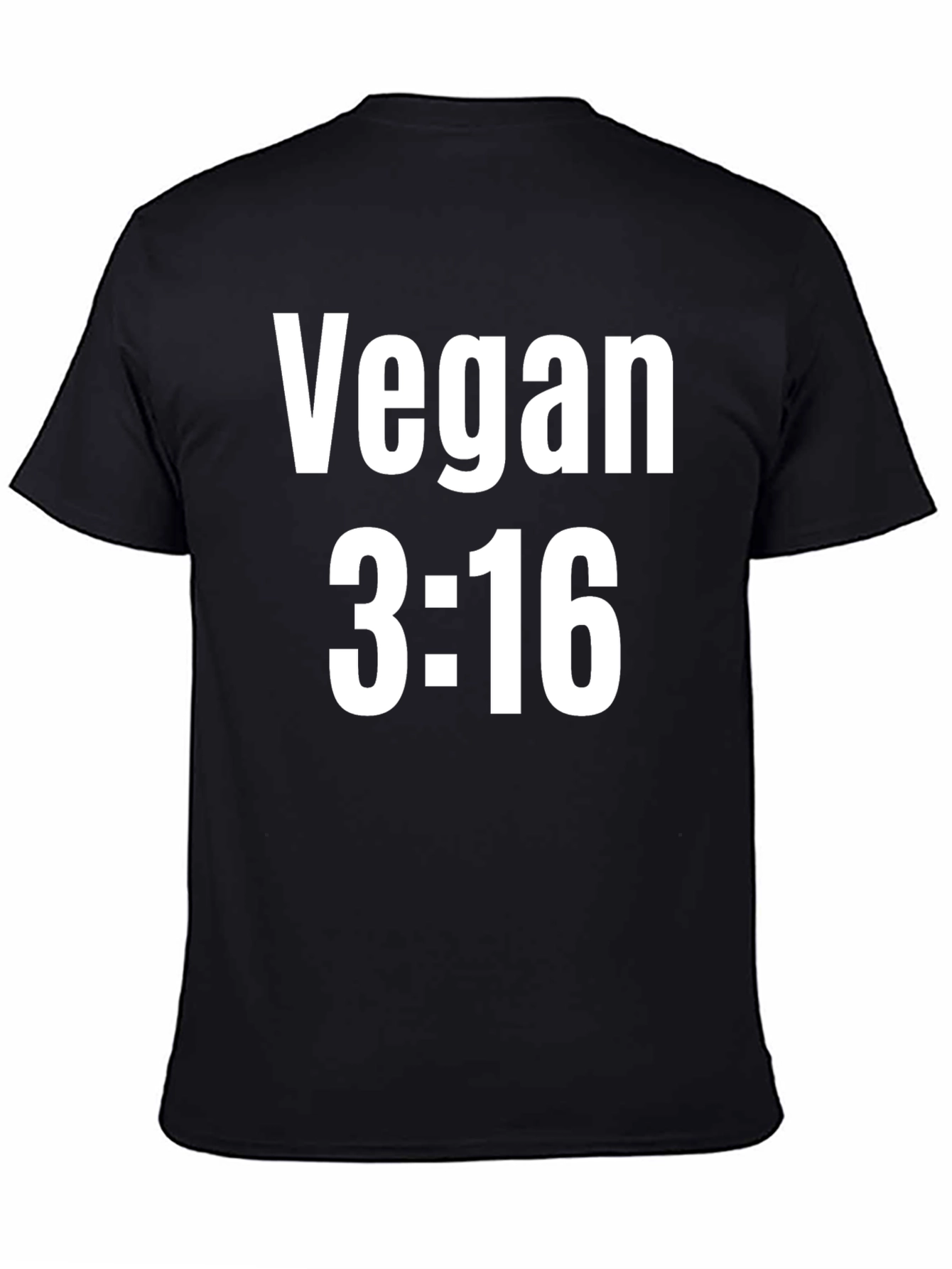 Vegan 3:16 Graphic T-Shirt